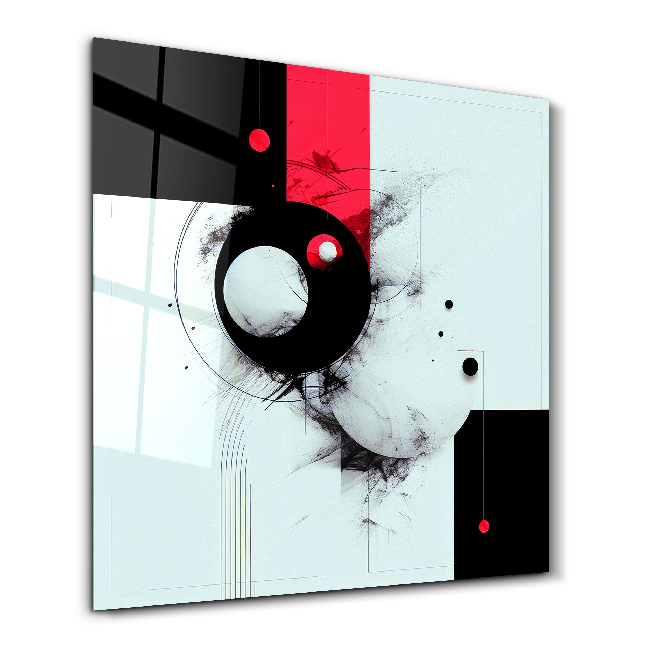 Modern Lines - Designers Collection Glass Wall Art