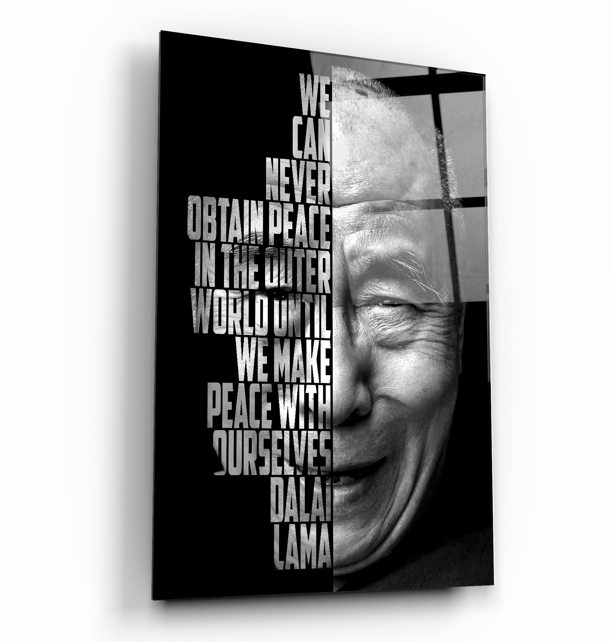 ・"Dalia Lama"・Designers Collection Glass Wall Art