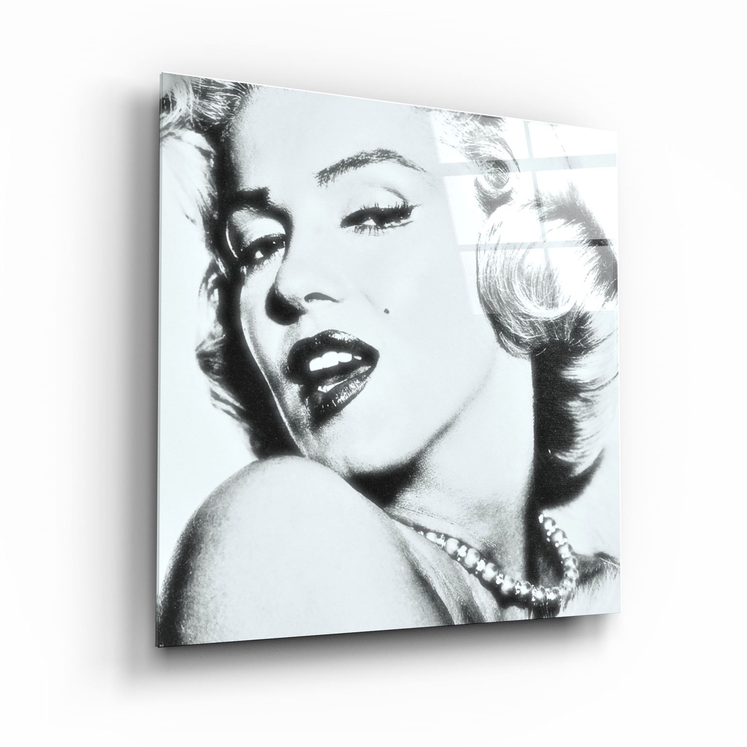 ・"Marilyn Monroe"・Glass Wall Art