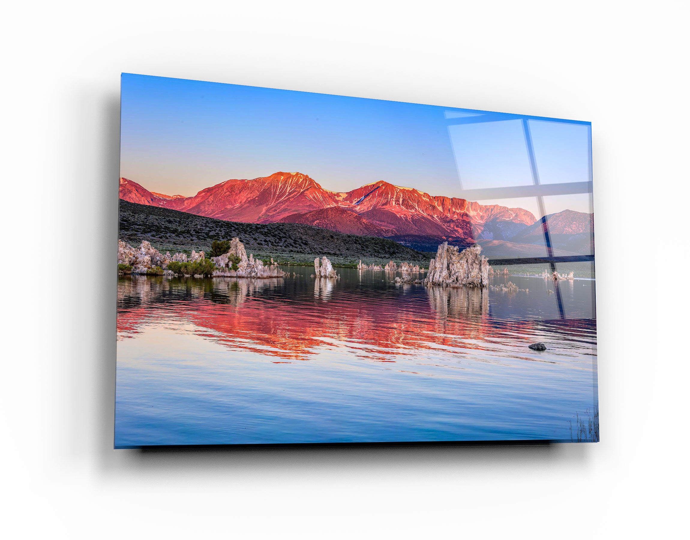 ・"Mono Lake, California, USA"・Glass Wall Art