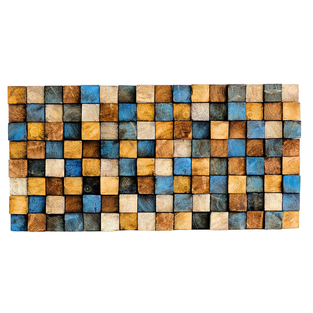 Smoked Colored | Premium Wood Handmade Wall Sculpture