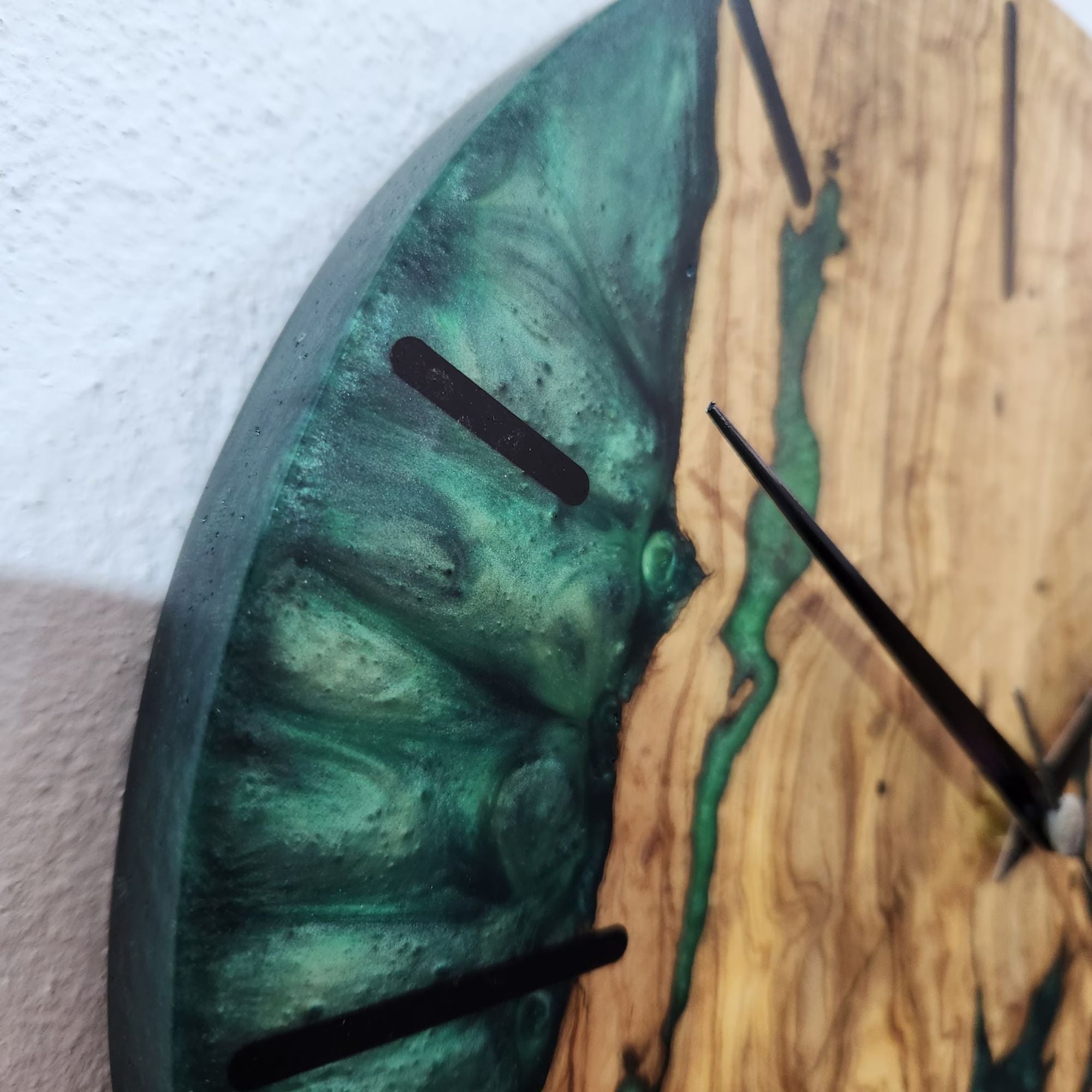 Green Forest Timekeeper | Premium Handmade Wall Clocks