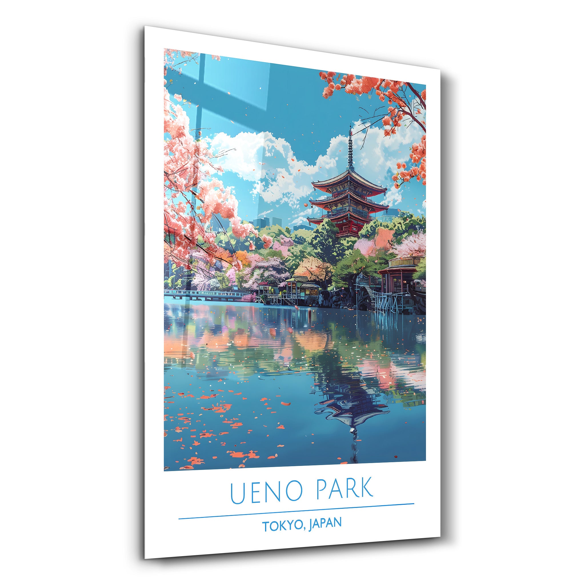 Ueno Park-Tokyo Japan-Travel Posters | Glass Wall Art