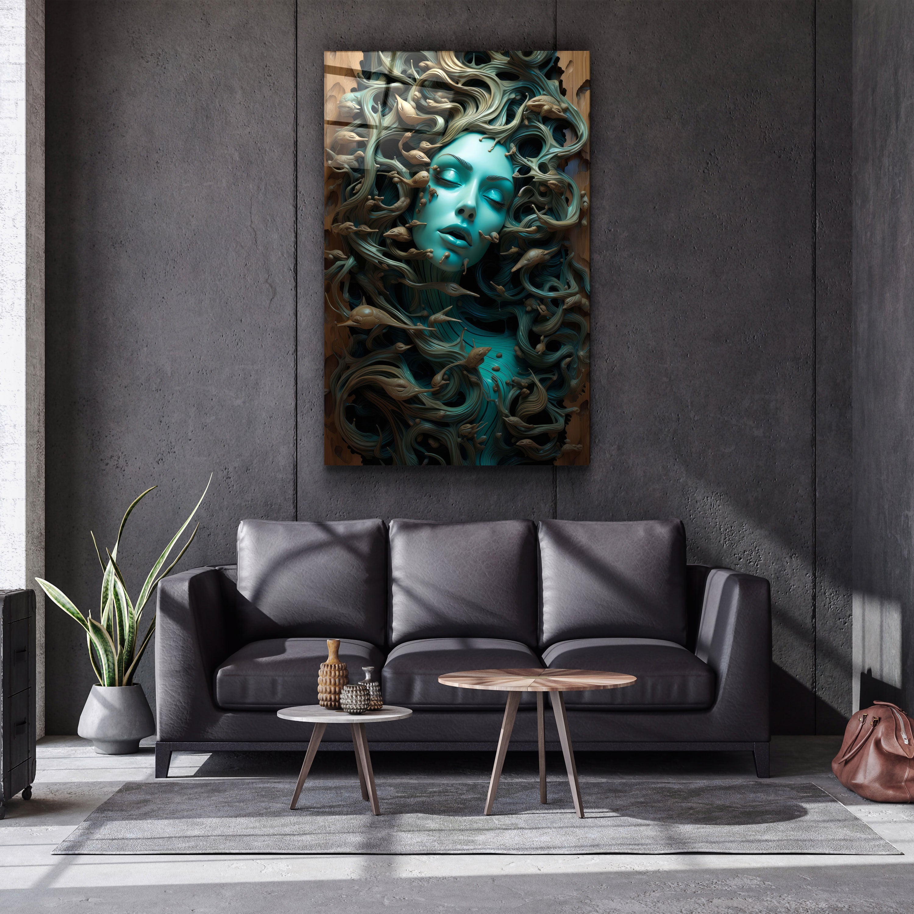 ・"Une autre vie"・Art mural en verre de la collection Designers