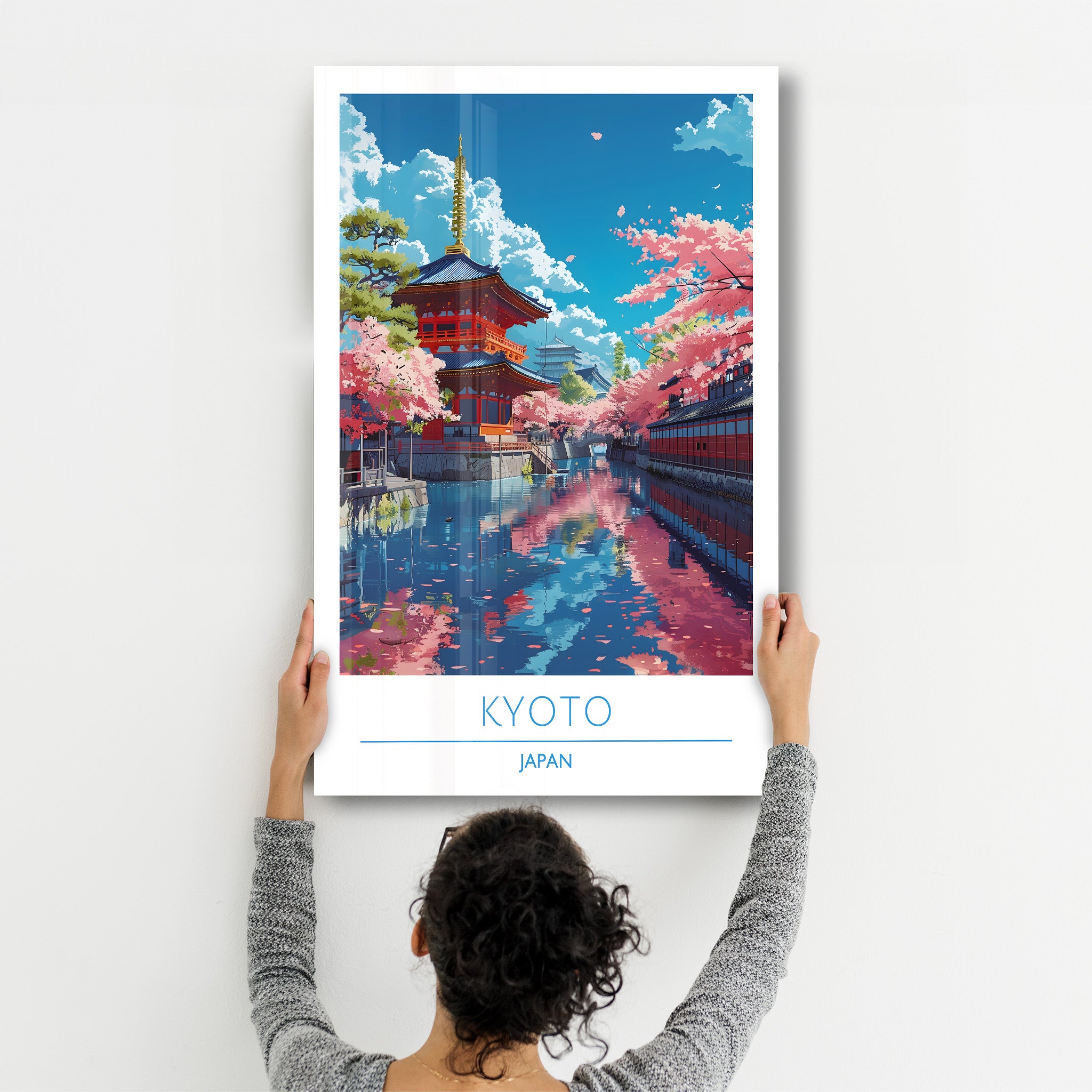 Kyoto Japan-Travel Posters | Glass Wall Art