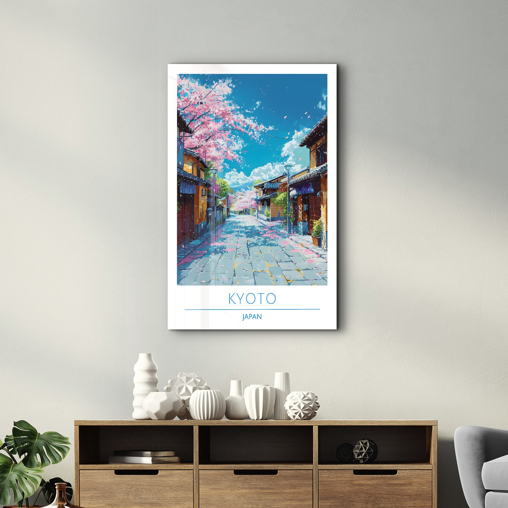 Kyoto Japan-Travel Posters | Glass Wall Art