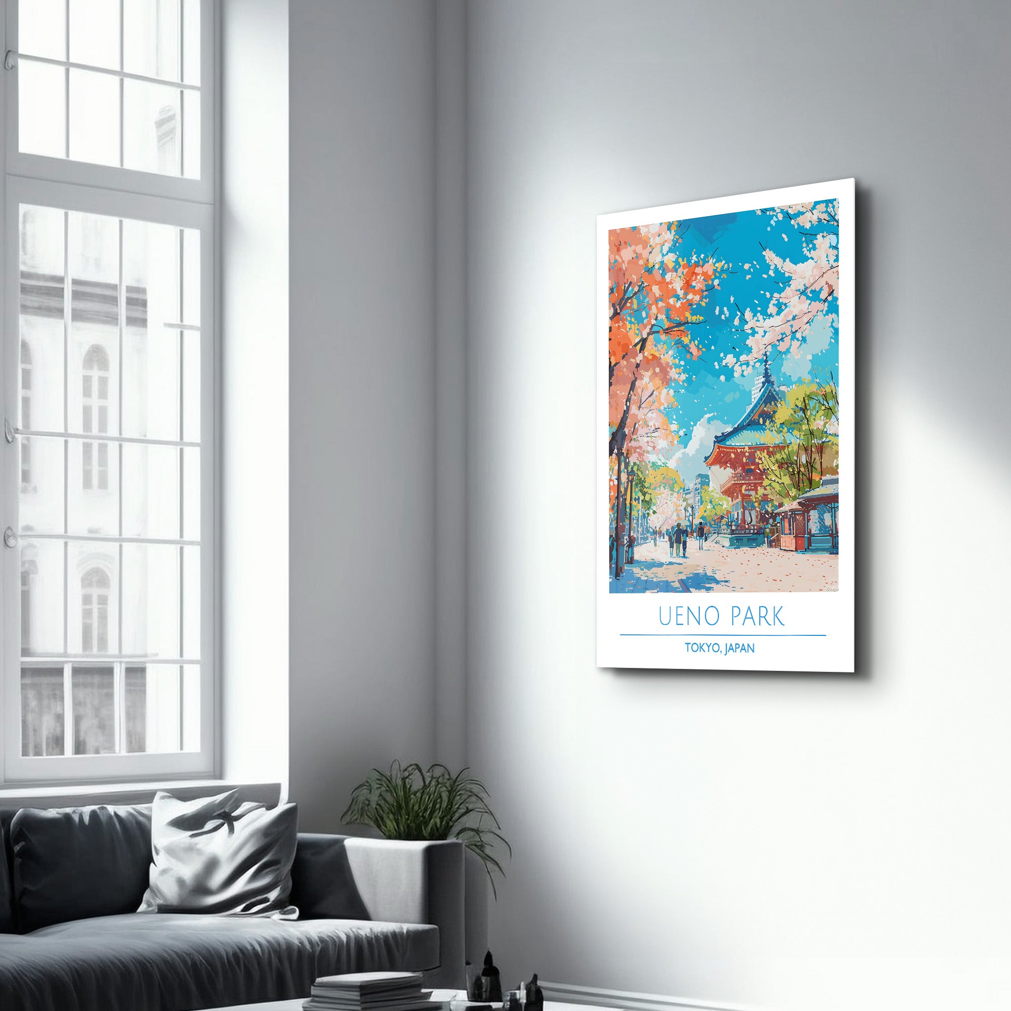 Ueno Park-Tokyo Japan-Travel Posters | Glass Wall Art