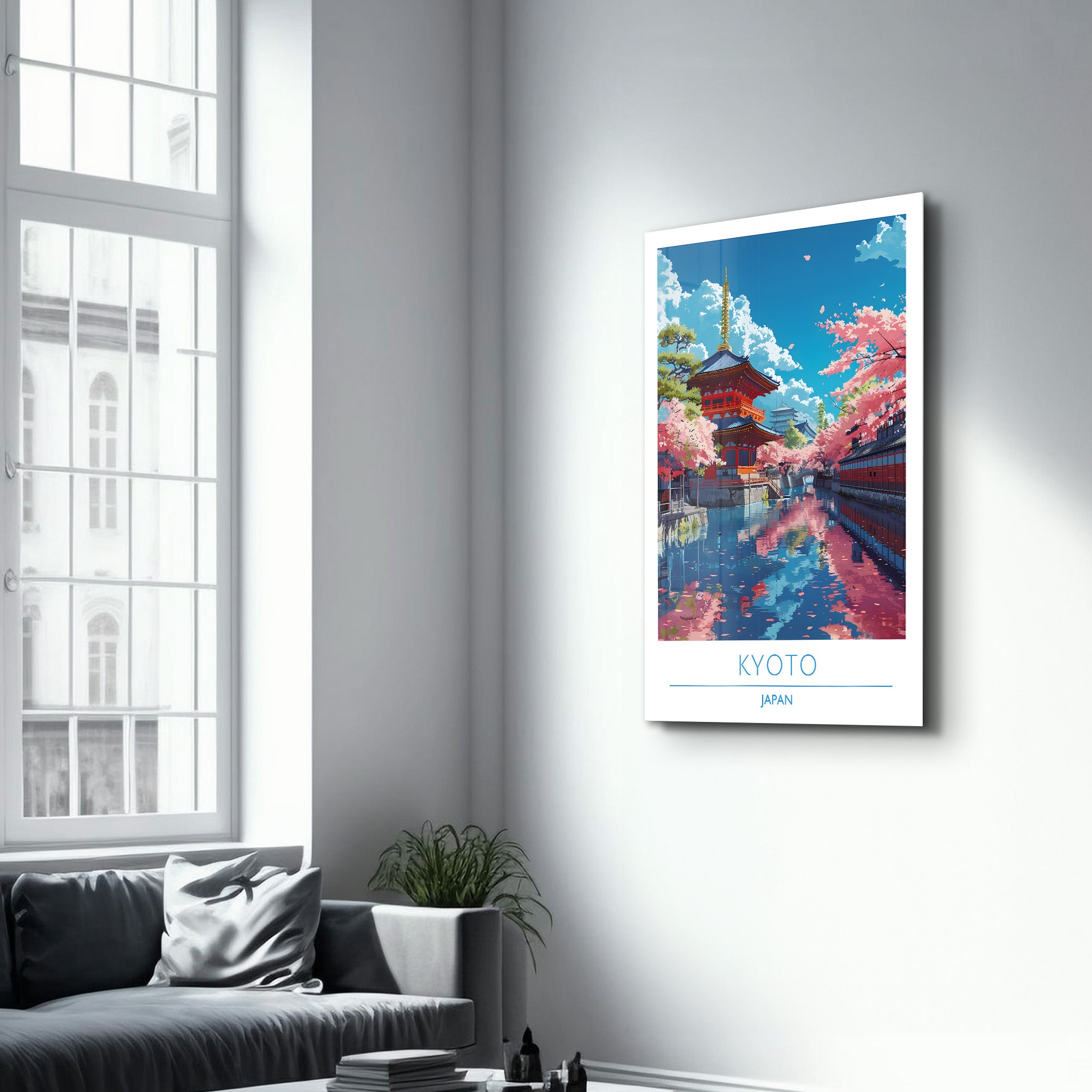 Kyoto Japan-Travel Posters | Glass Wall Art