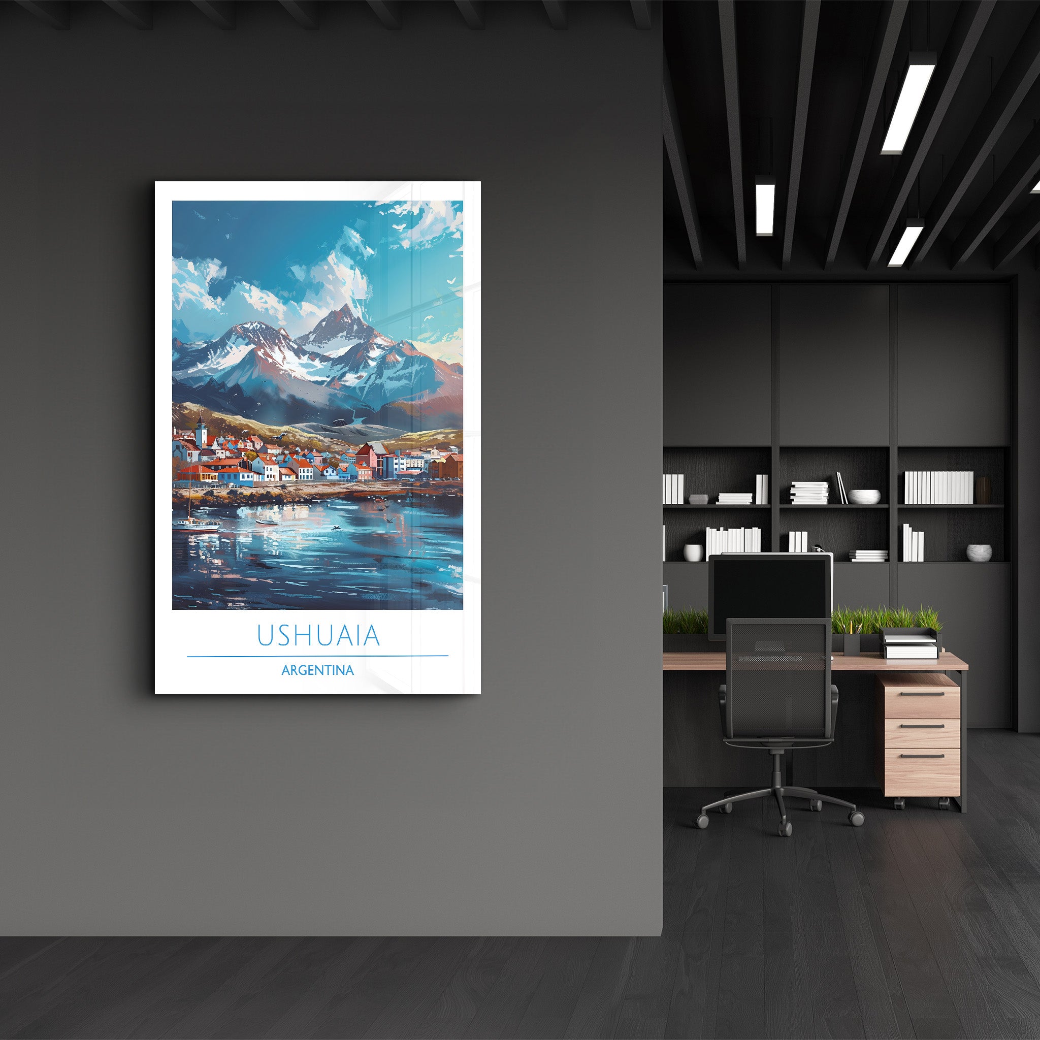 Ushuaia Argentina-Travel Posters | Glass Wall Art