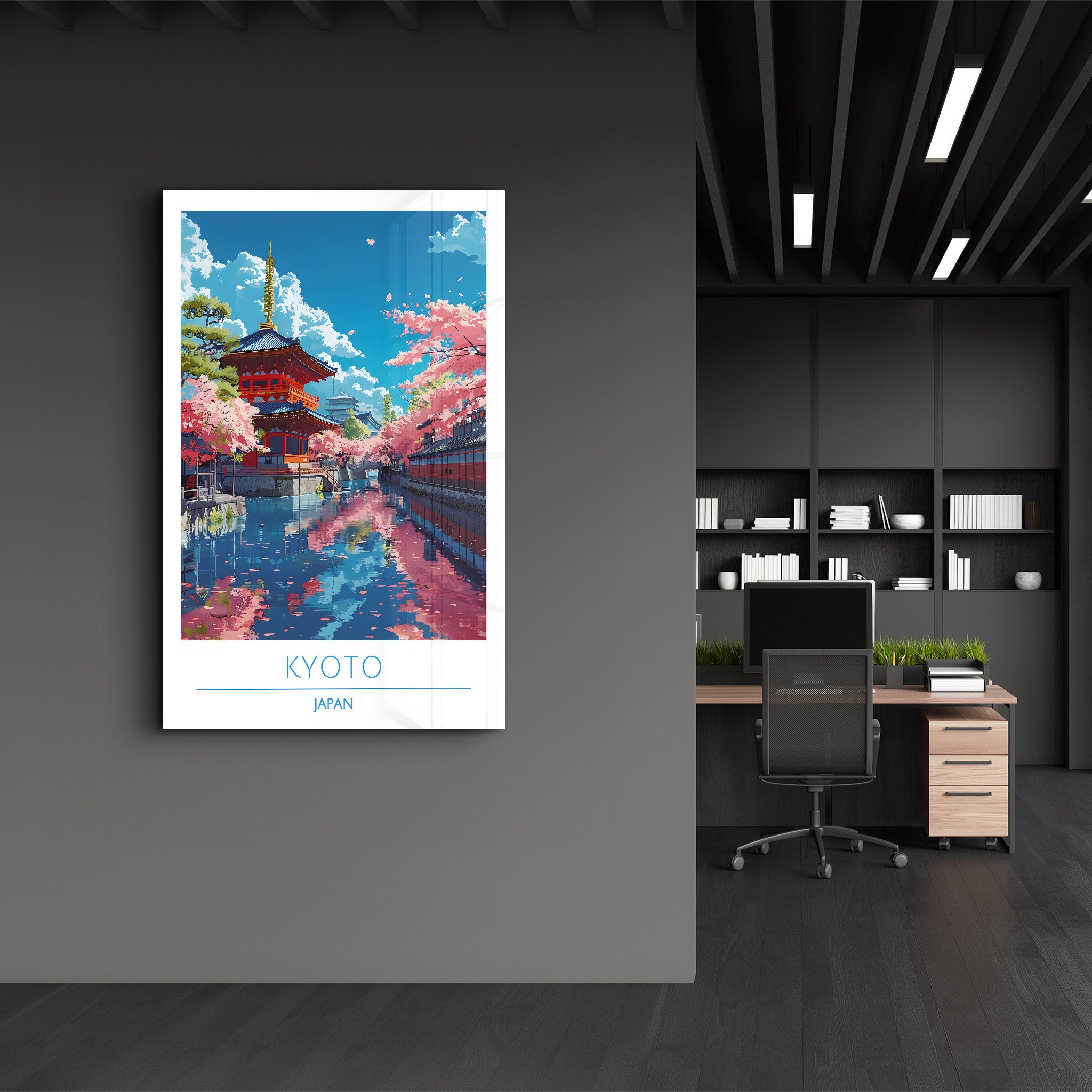 Kyoto Japan-Travel Posters | Glass Wall Art