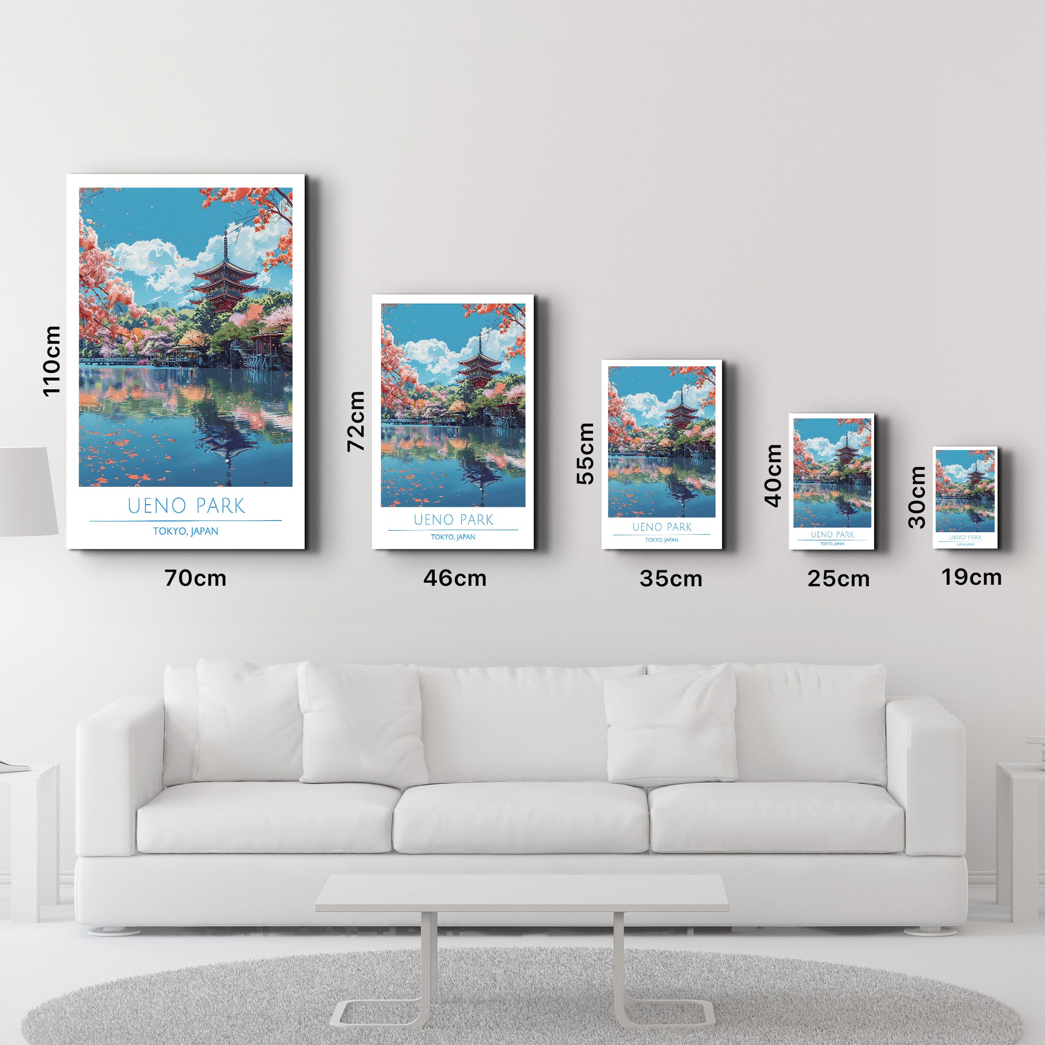 Ueno Park-Tokyo Japan-Travel Posters | Glass Wall Art