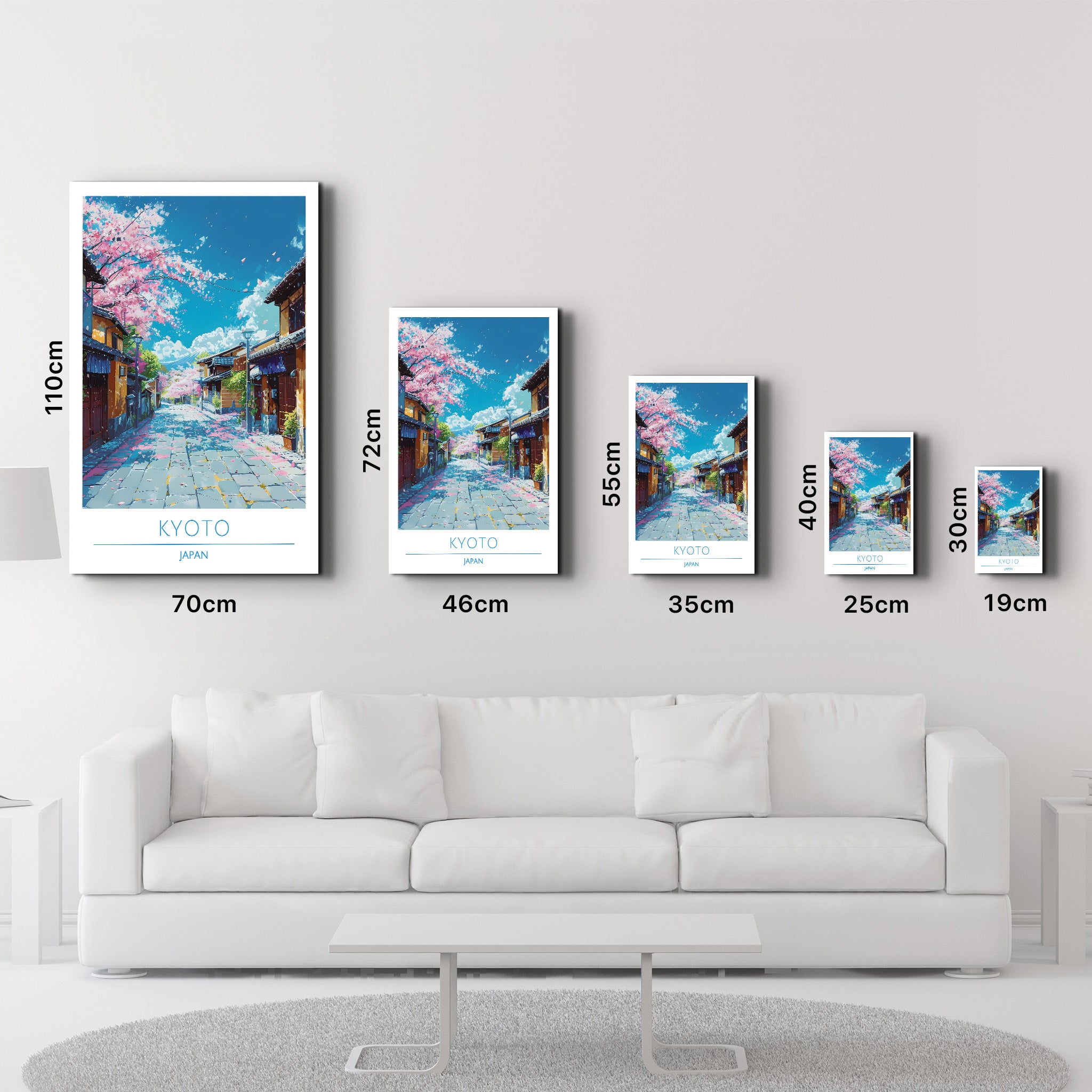 Kyoto Japan-Travel Posters | Glass Wall Art