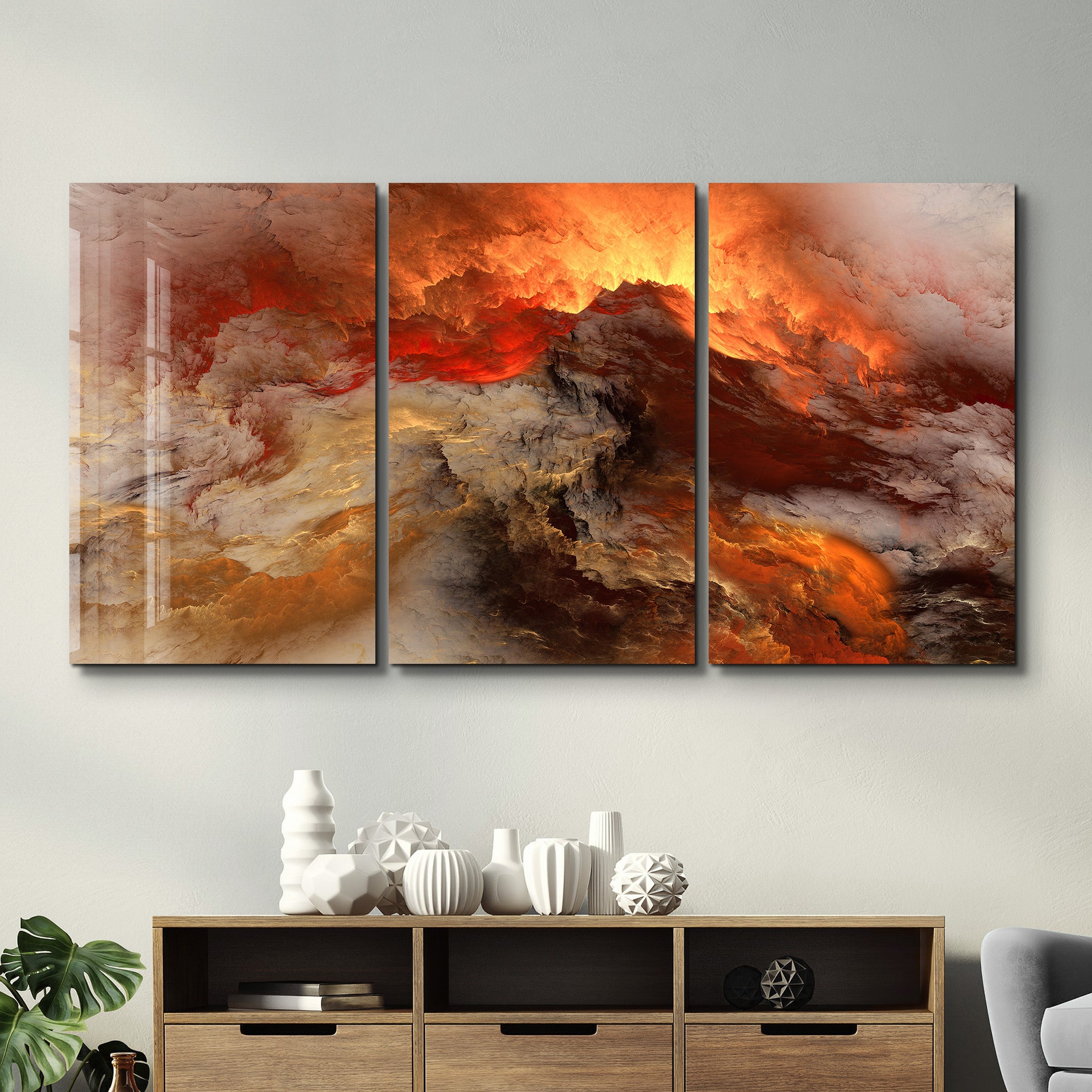 ・„Lava – Trio“・<tc>Glasbild</tc>