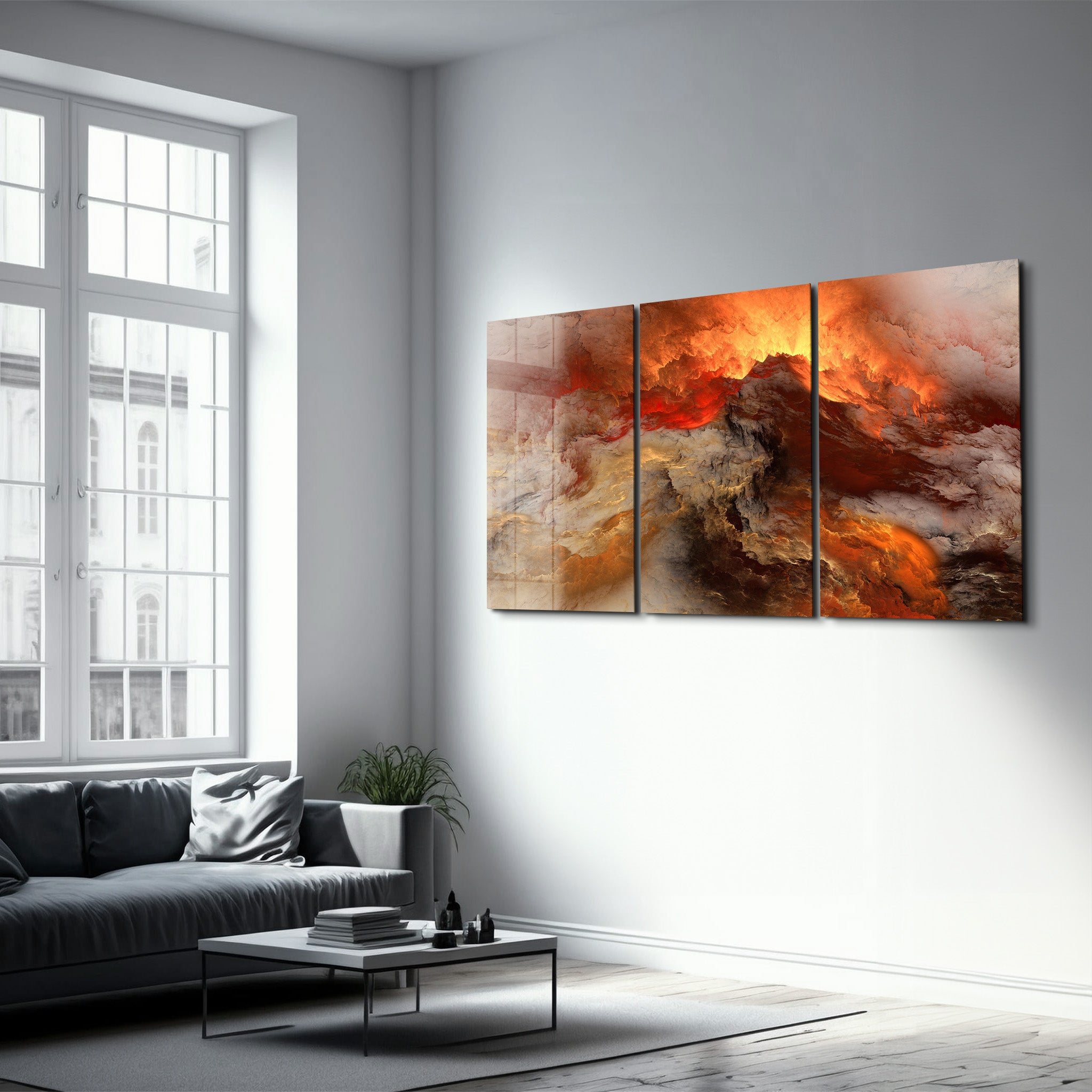 ・„Lava – Trio“・<tc>Glasbild</tc>