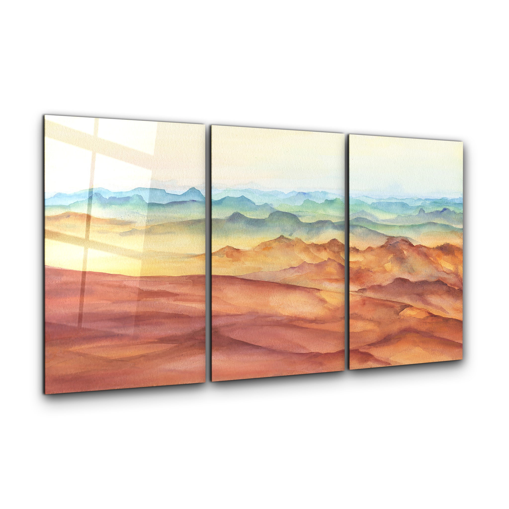 ・"Sand Sea - Trio"・<tc>Glasbild</tc>