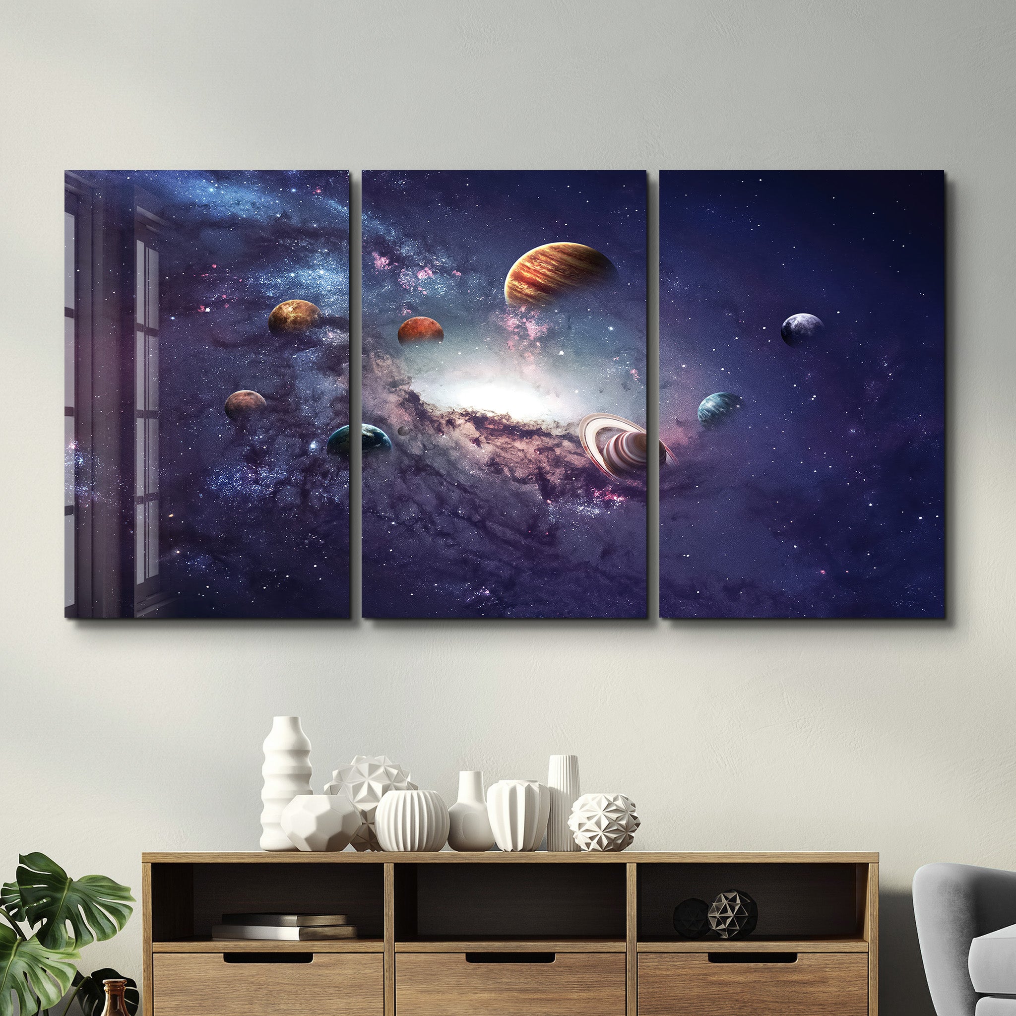 ・„Galaxy – Trio“・<tc>Glasbild</tc>