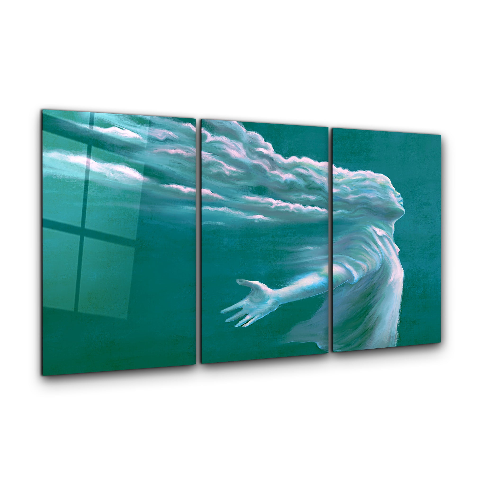 ・„Spirit Of Green – Trio“・<tc>Glasbild</tc>