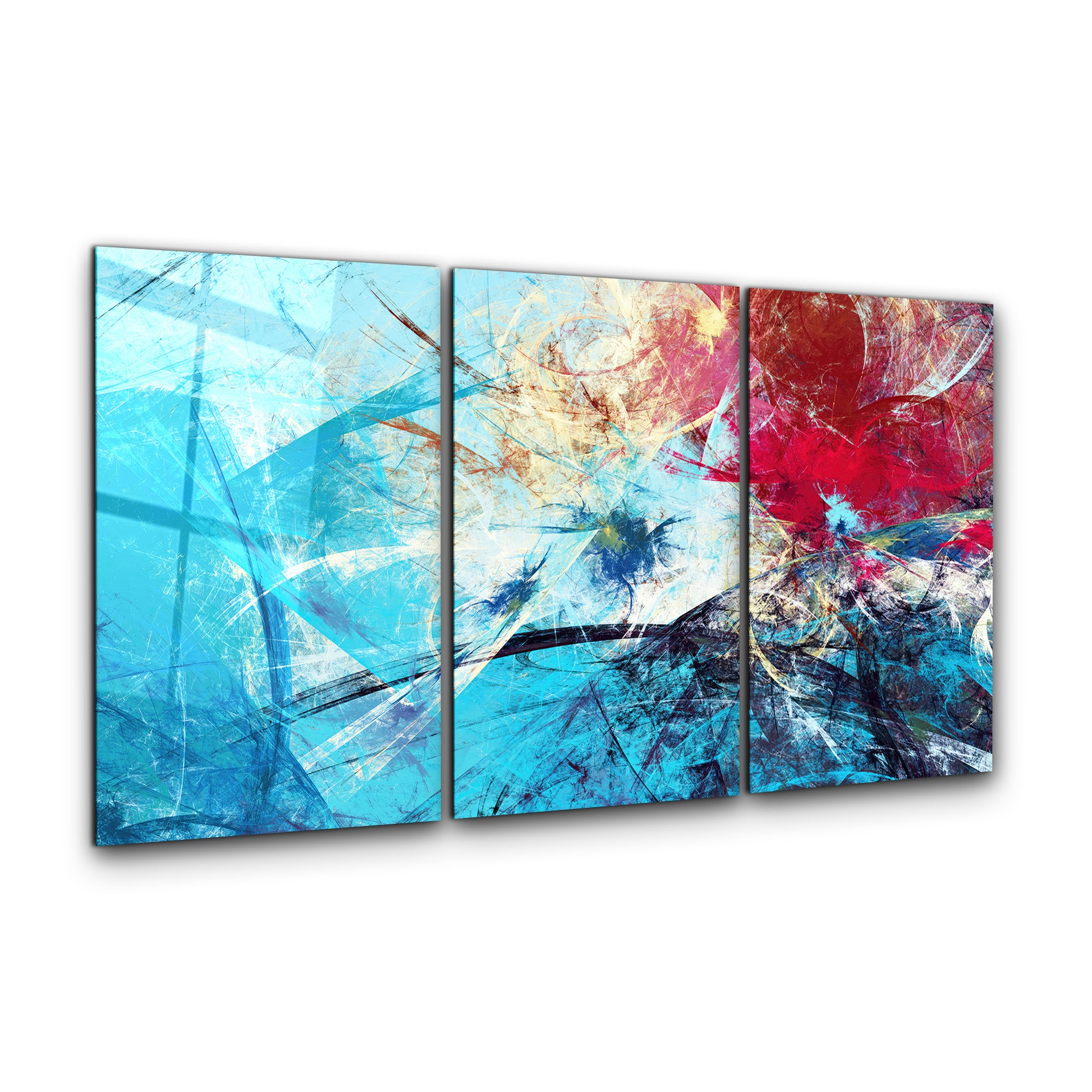 ・„Sea Reflection – Trio“・<tc>Glasbild</tc>