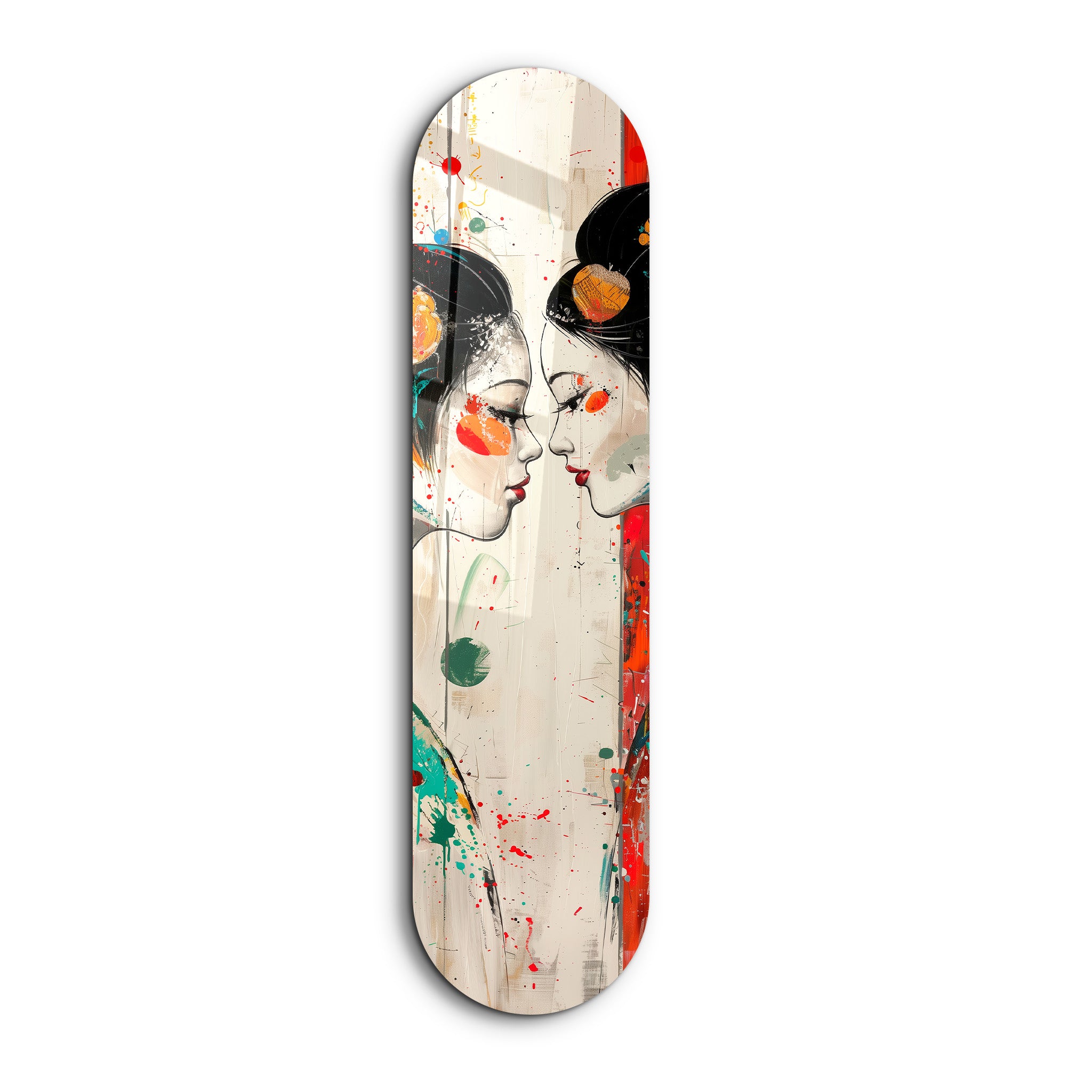 Filles en Yukata | Art mural en verre