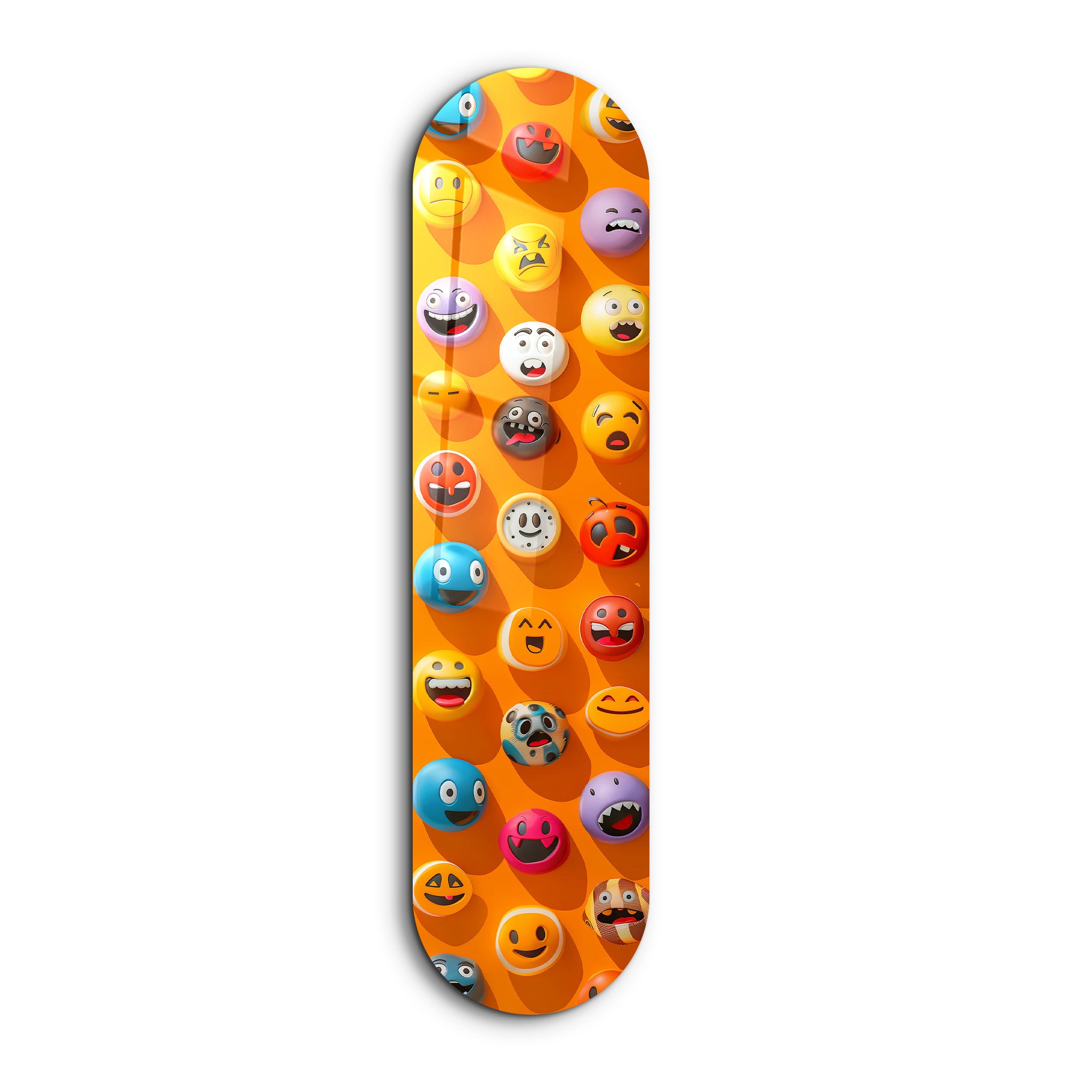 Beaucoup de smileys 1 | Art mural en verre