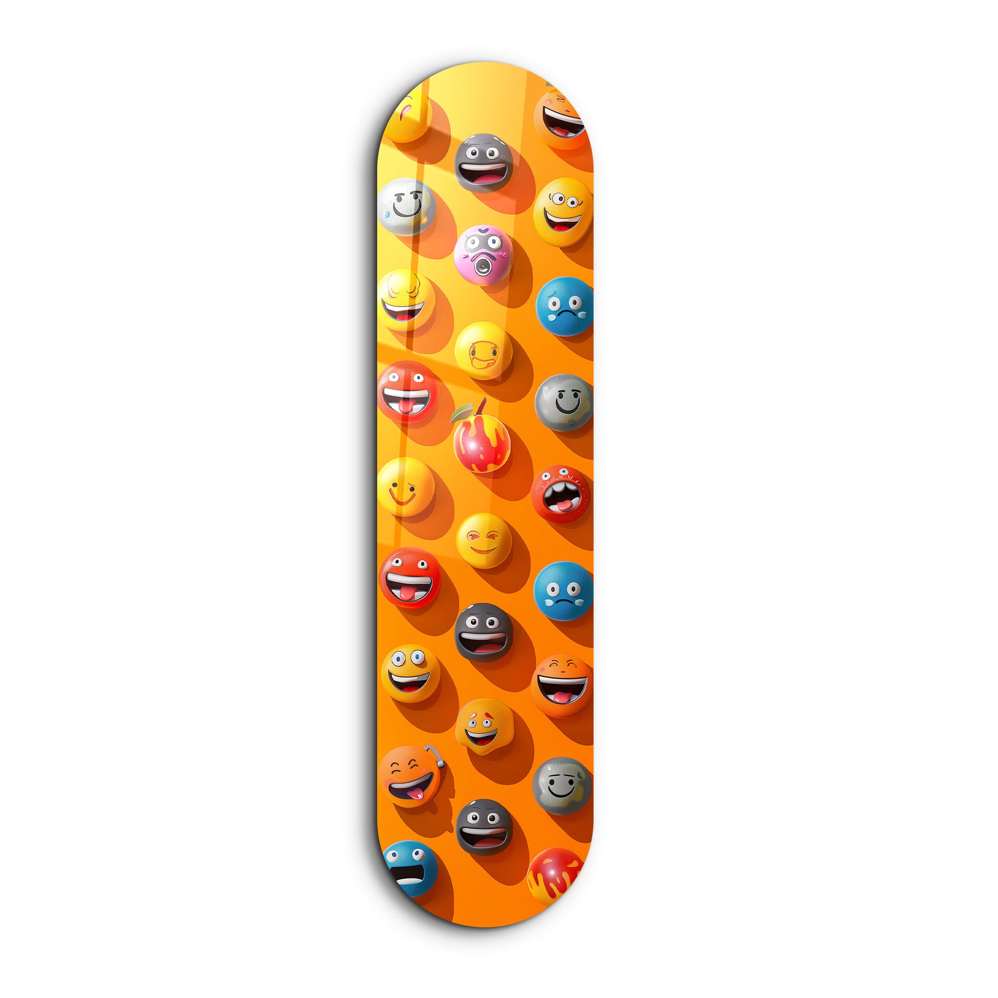 Lots of Smileys 3 | Glass Wall Art