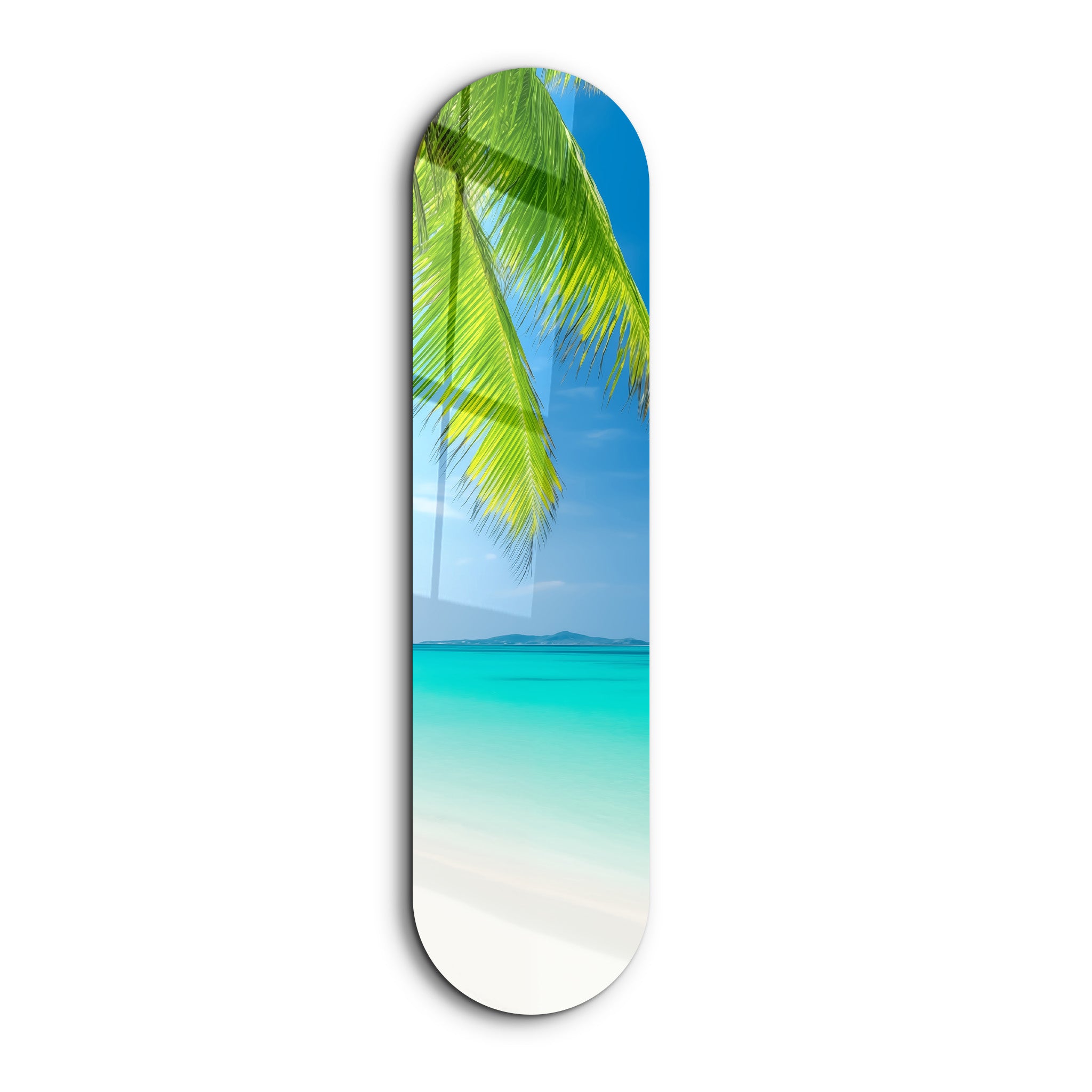 Beach | Glass Wall Art