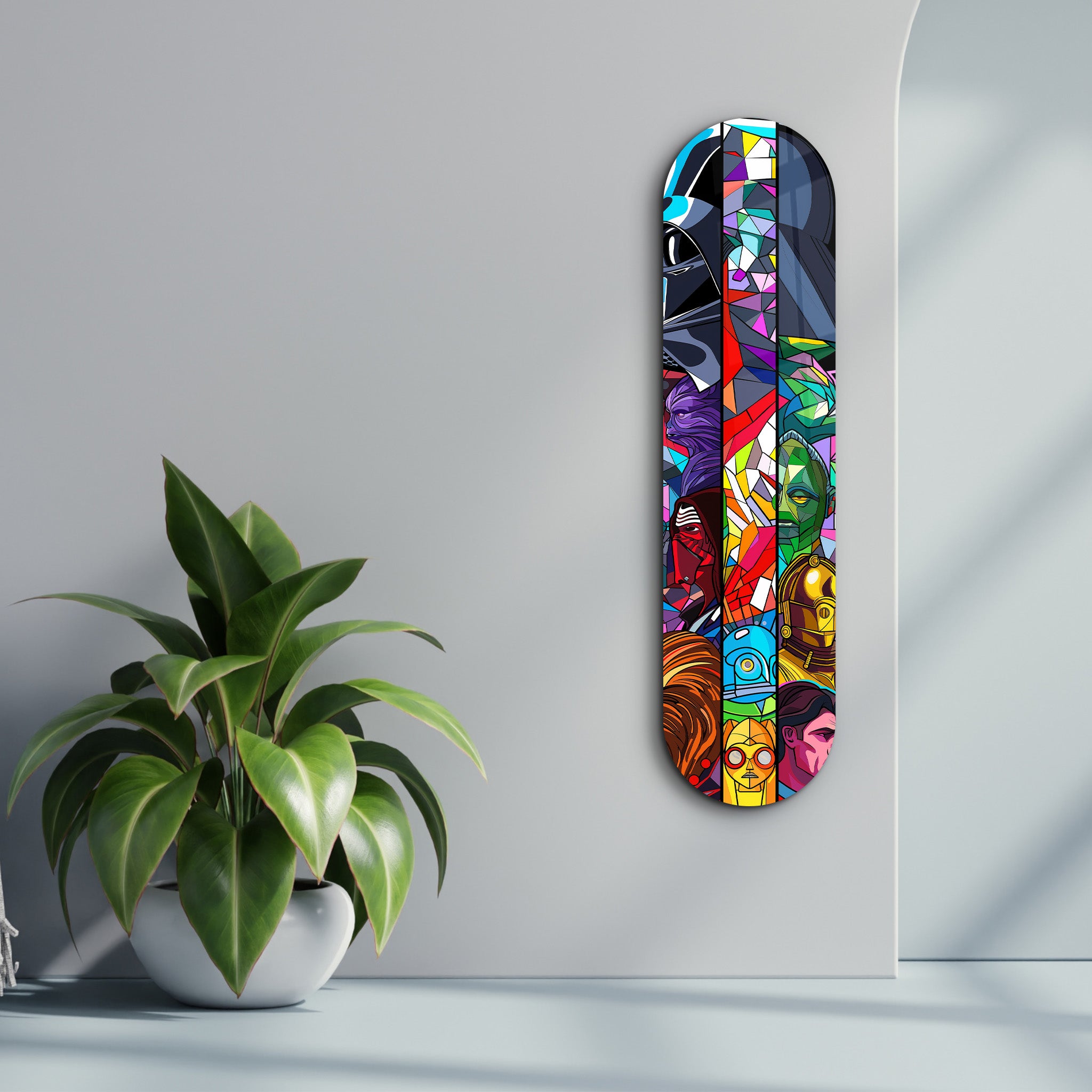 StarW | Glass Wall Art