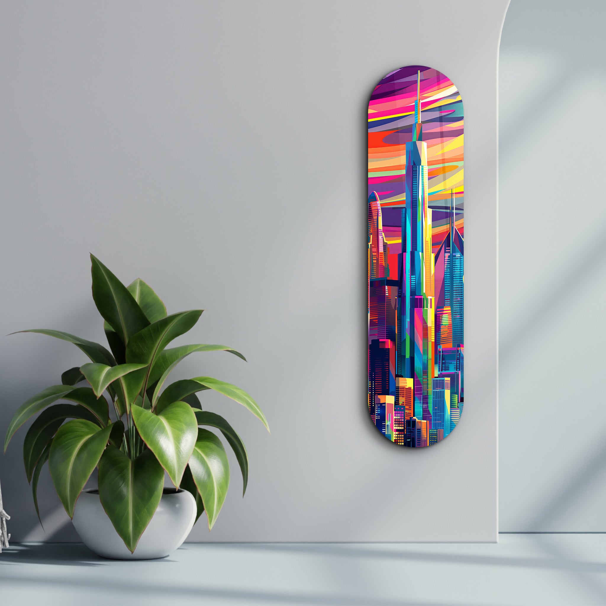 Los Angeles | Glass Wall Art