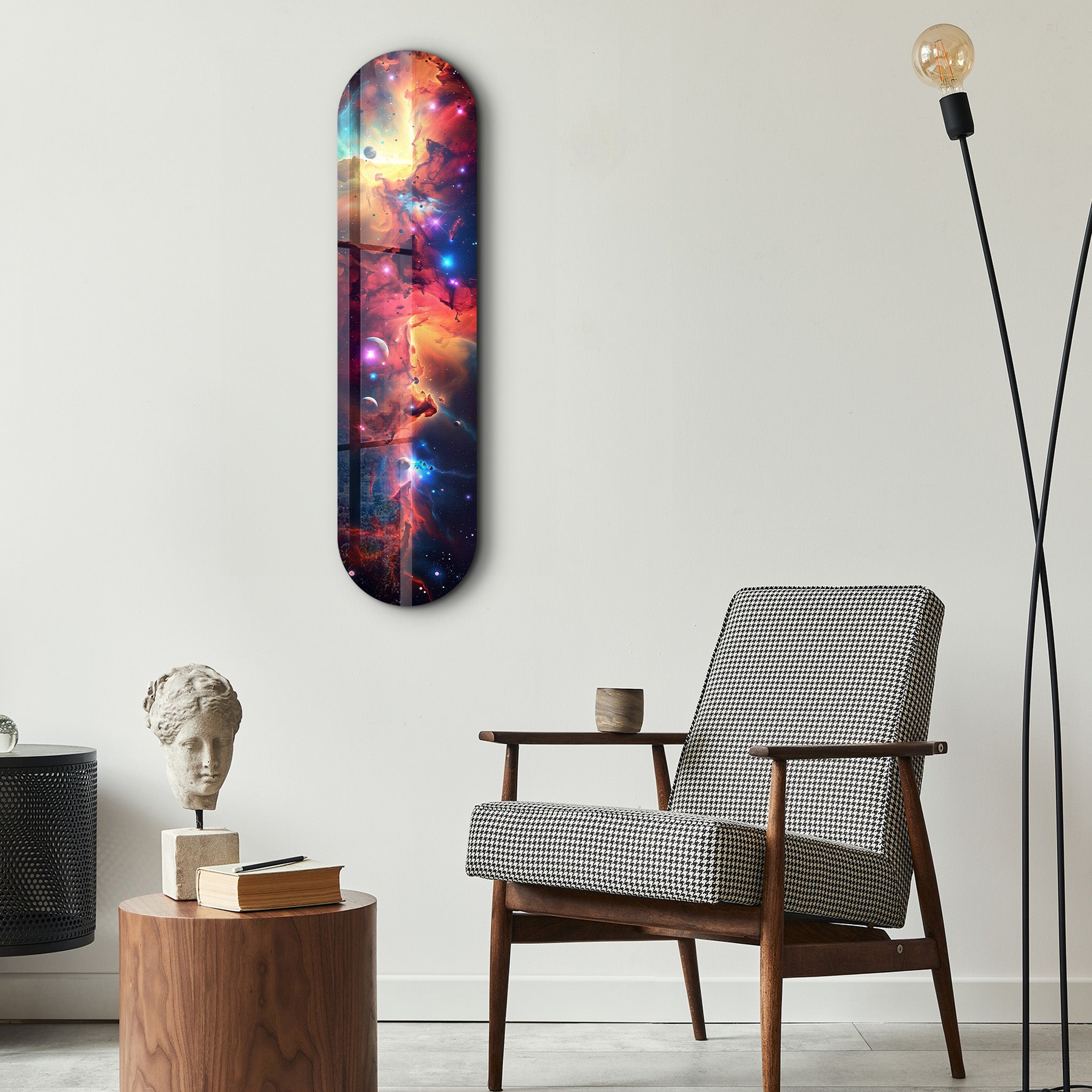 Colourful Space V3 | Glass Wall Art