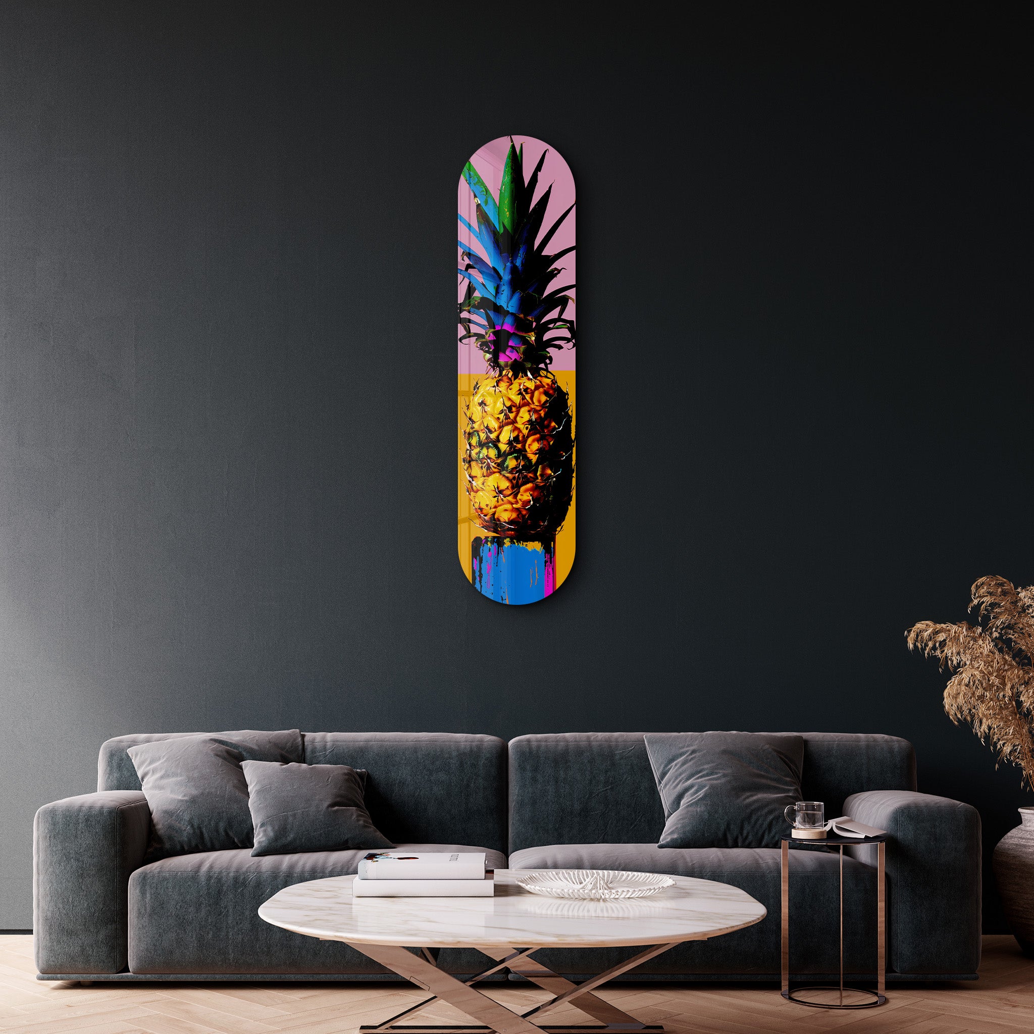 Ananas | Art mural en verre