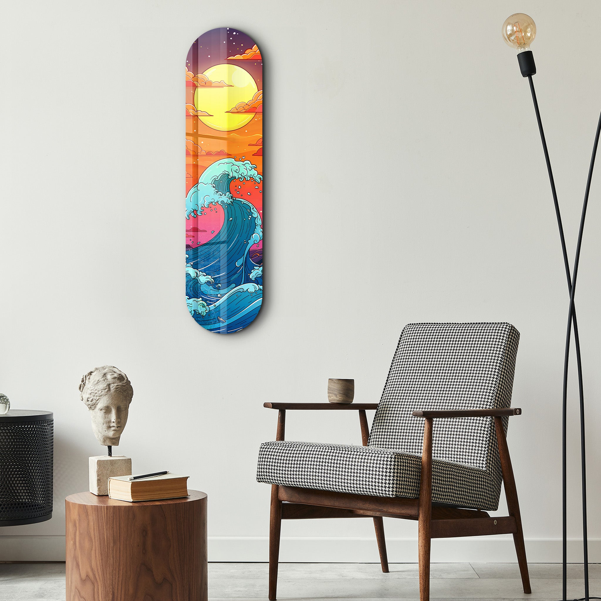 Ocean Waves V1 | Glass Wall Art