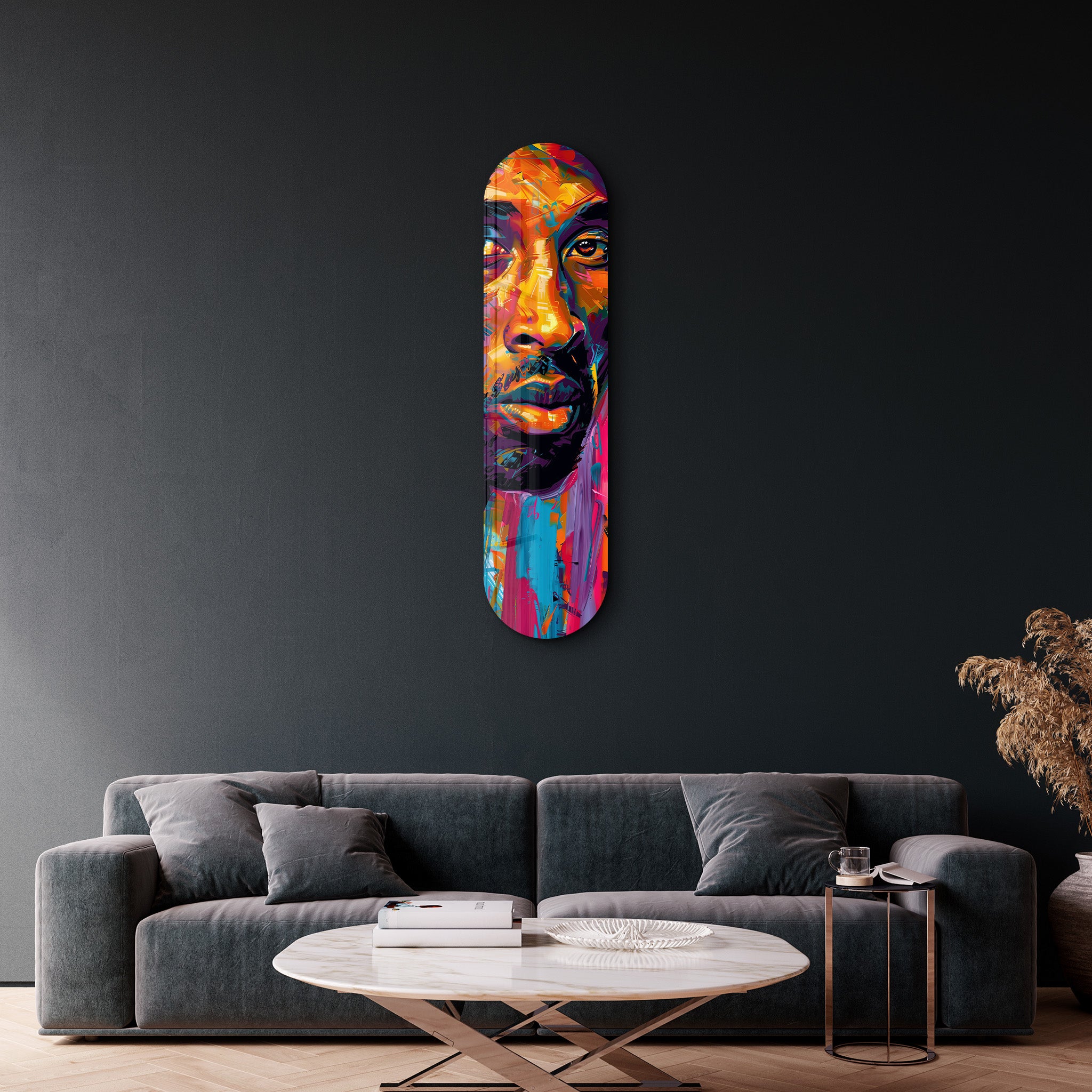 Kobe B | Glass Wall Art