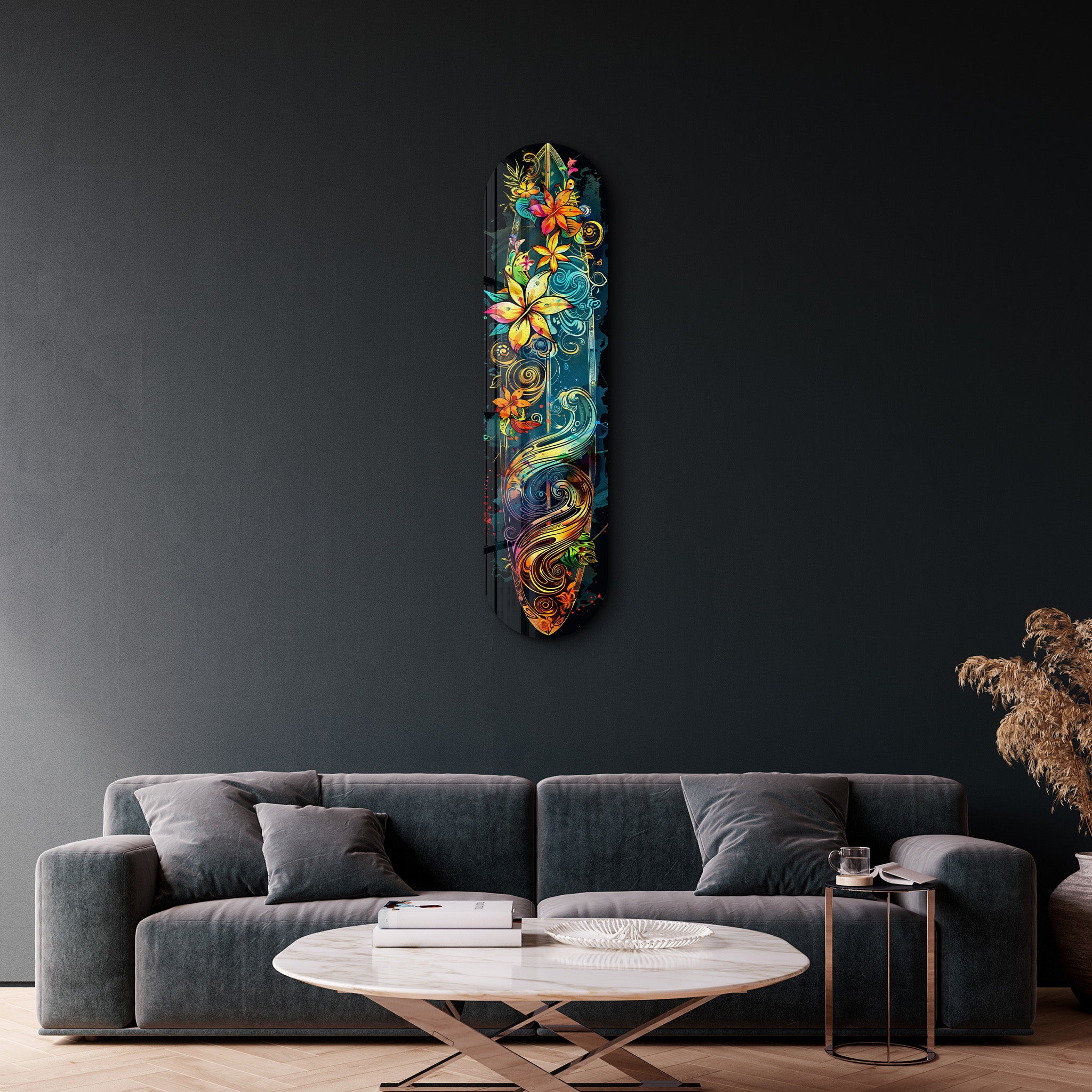 hawaïen | Art mural en verre