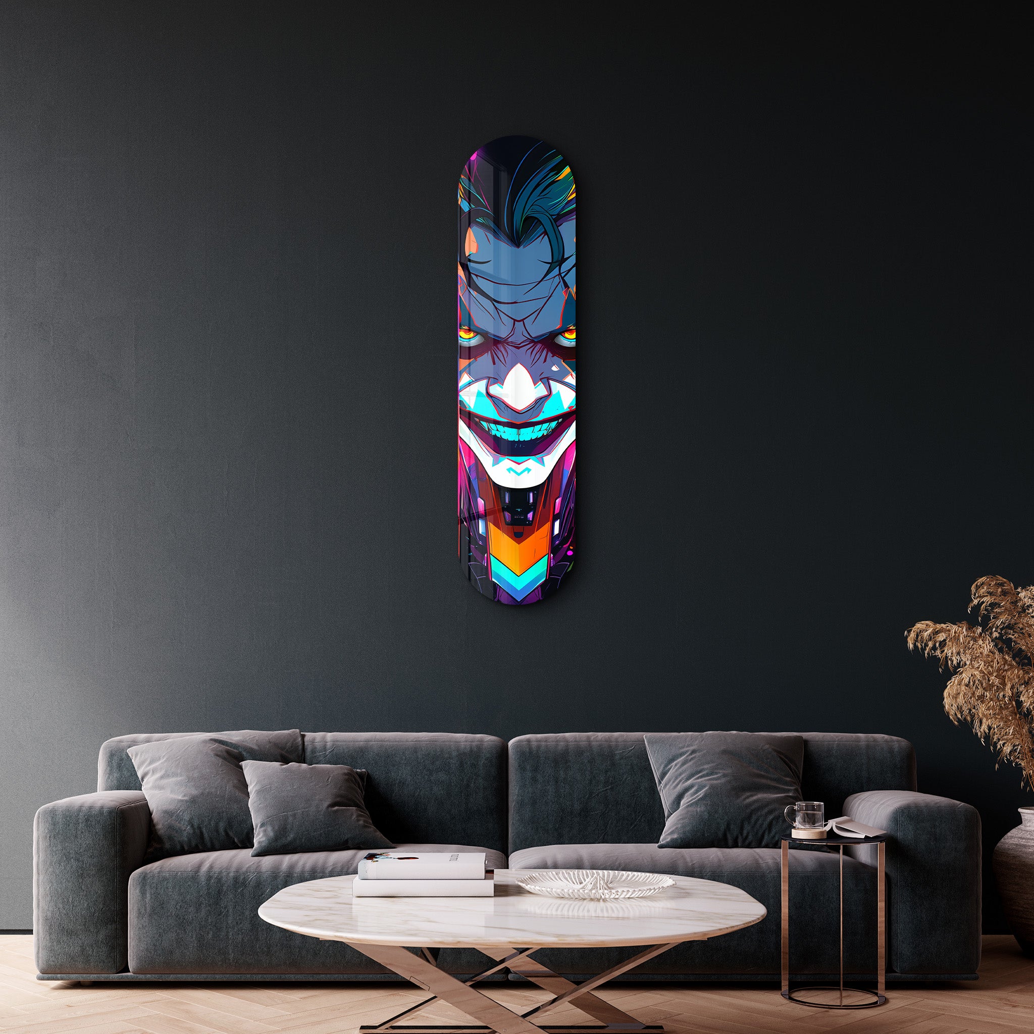 Style d'Anime Joker | Art mural en verre