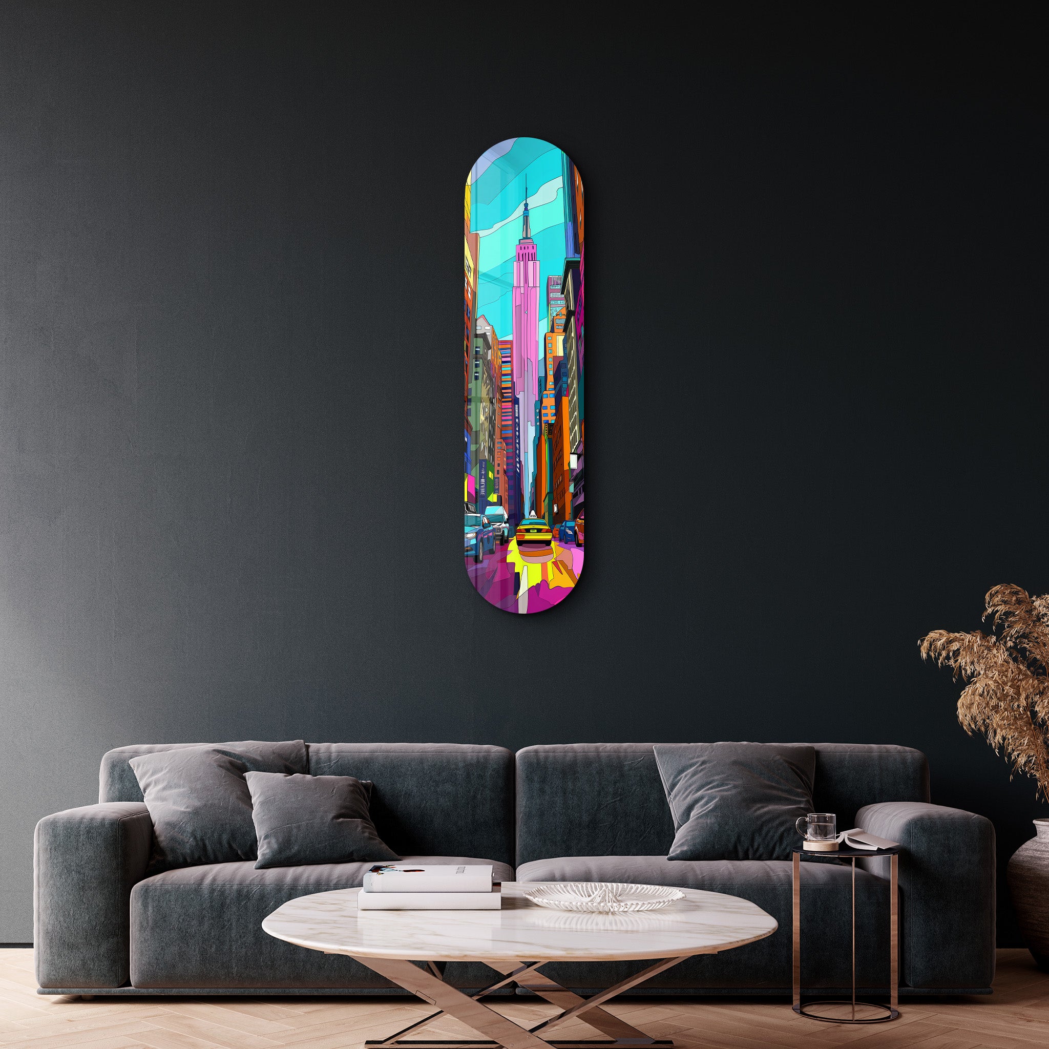 New York | Glass Wall Art