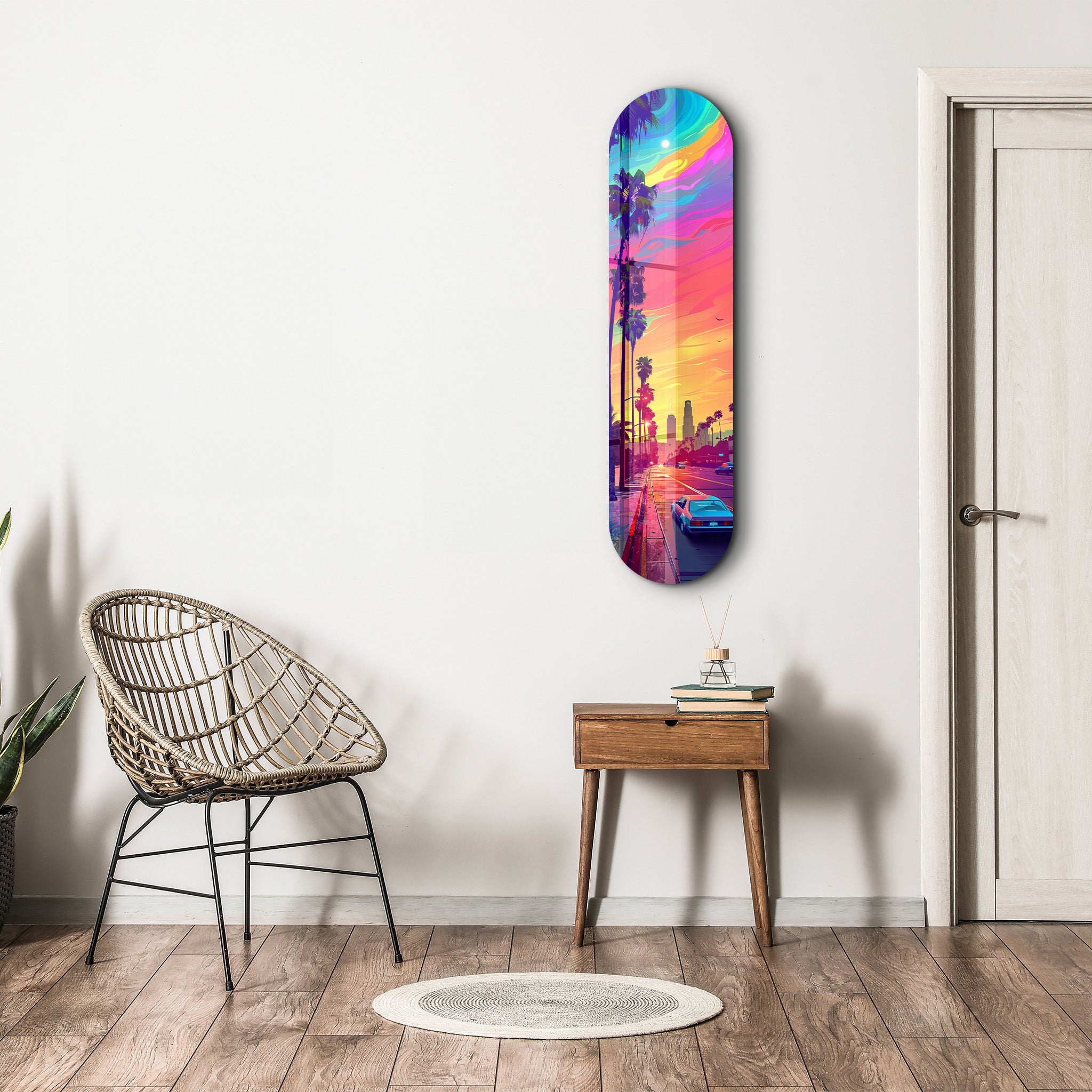 Californie | Art mural en verre