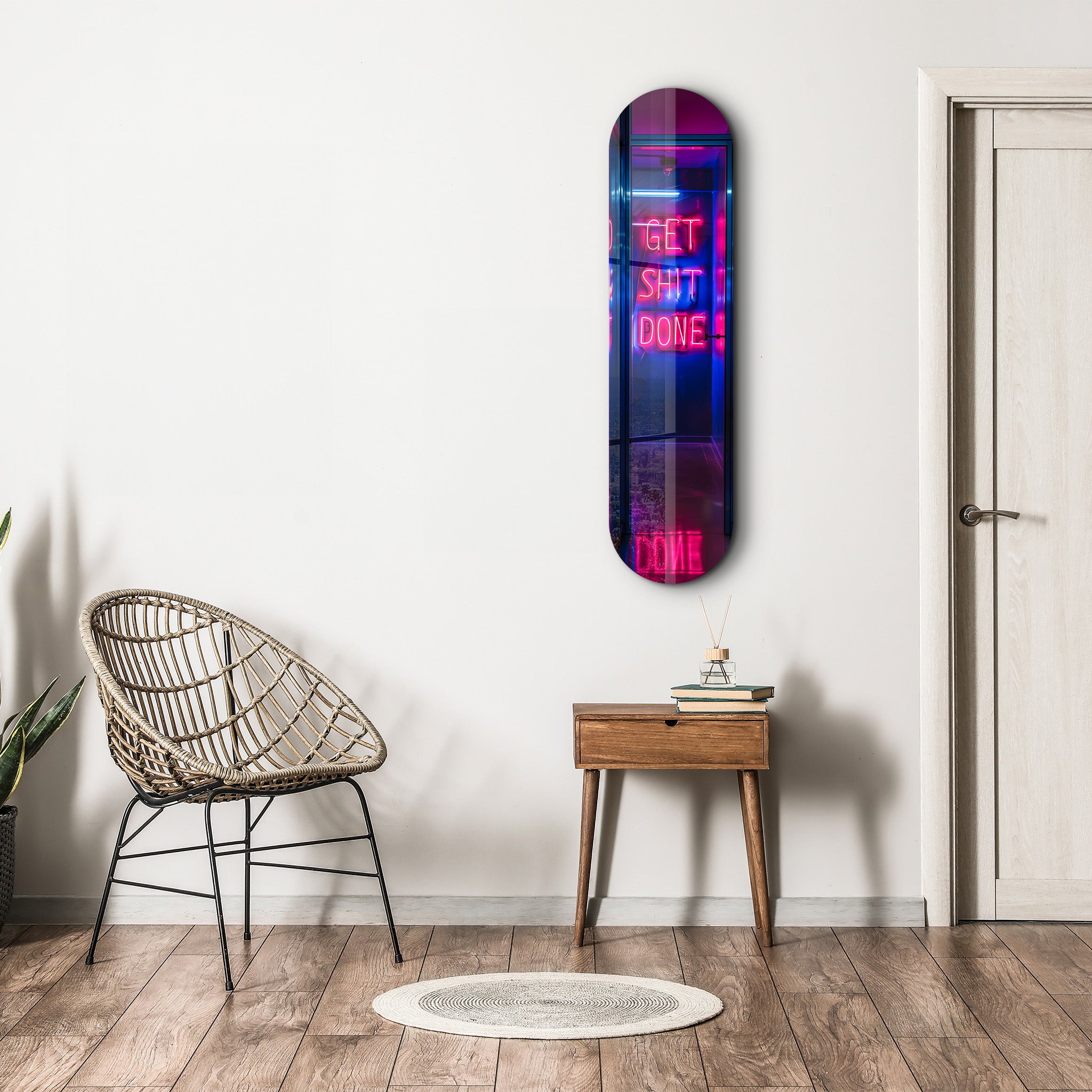 Get $hit Done | Glass Wall Art