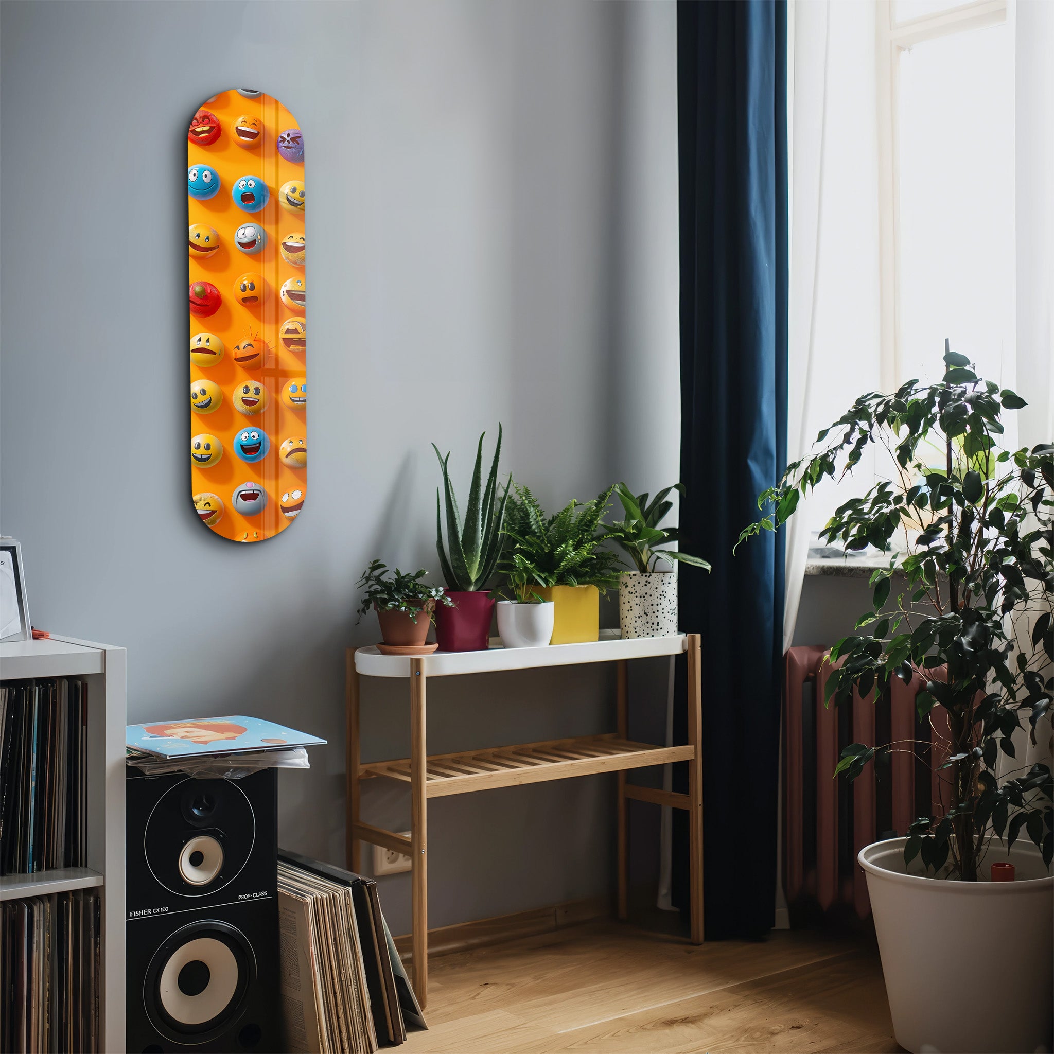 Lots of Smileys 2 | Glass Wall Art