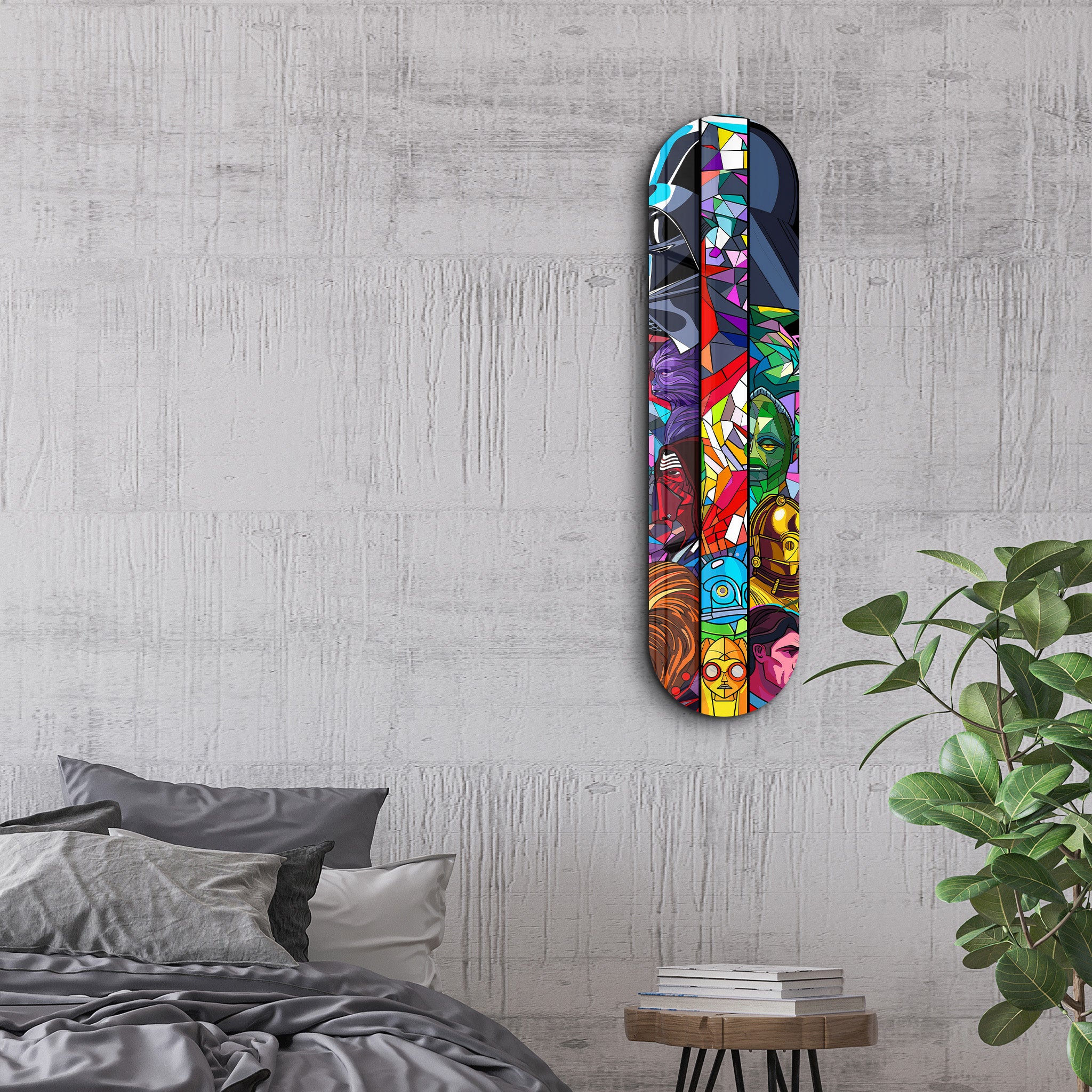 Paille | Art mural en verre