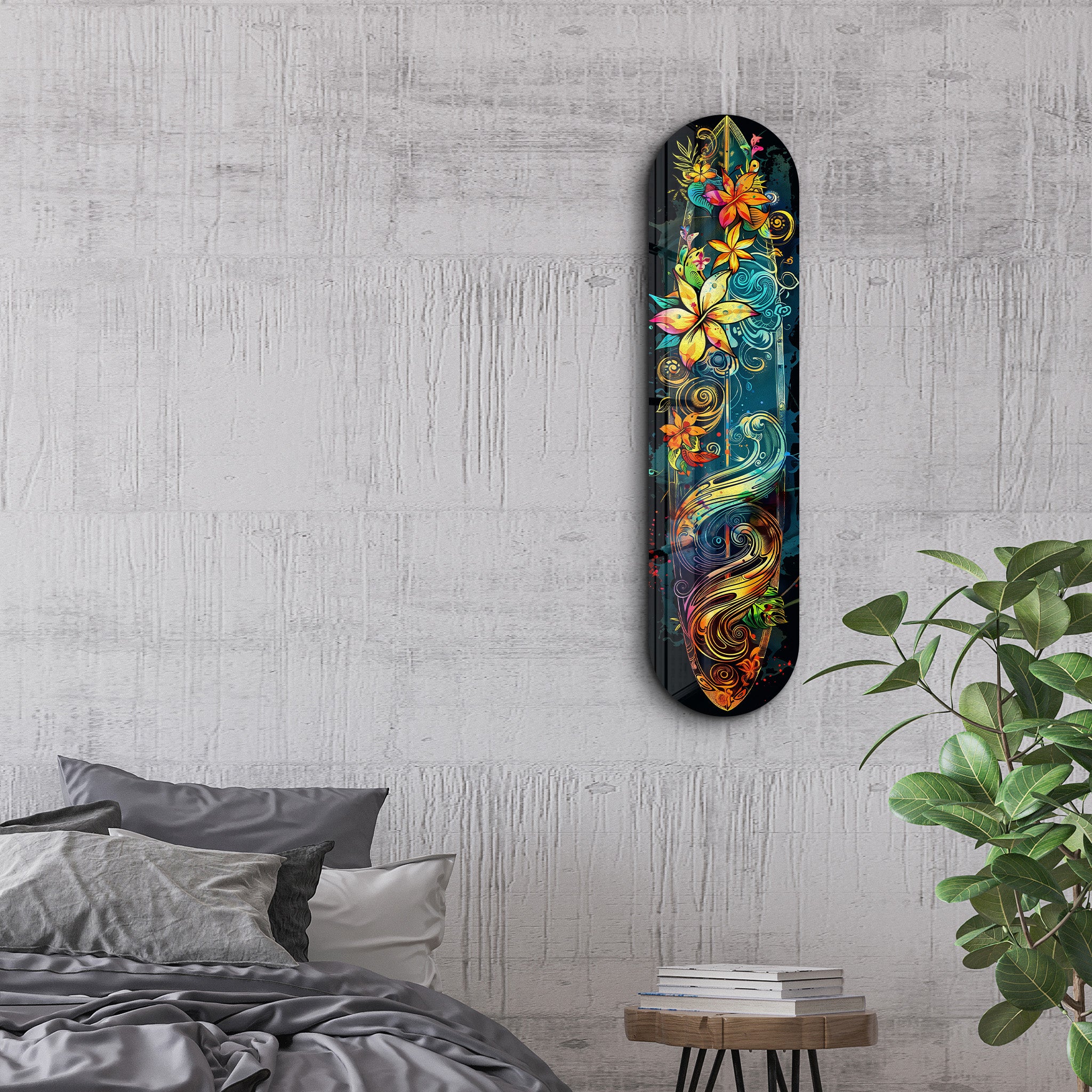 hawaïen | Art mural en verre