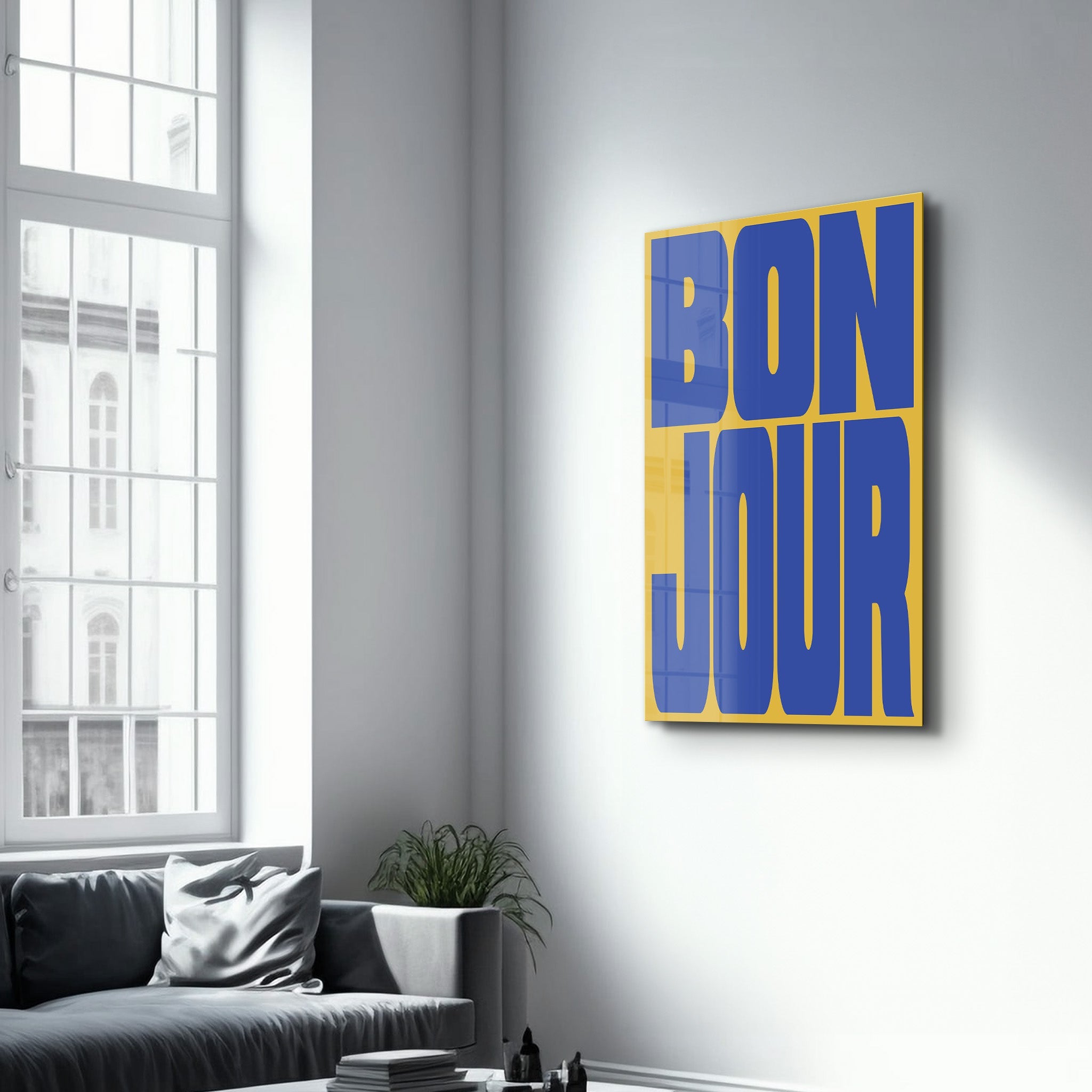 BONJOUR | <tc>Glasbild</tc>