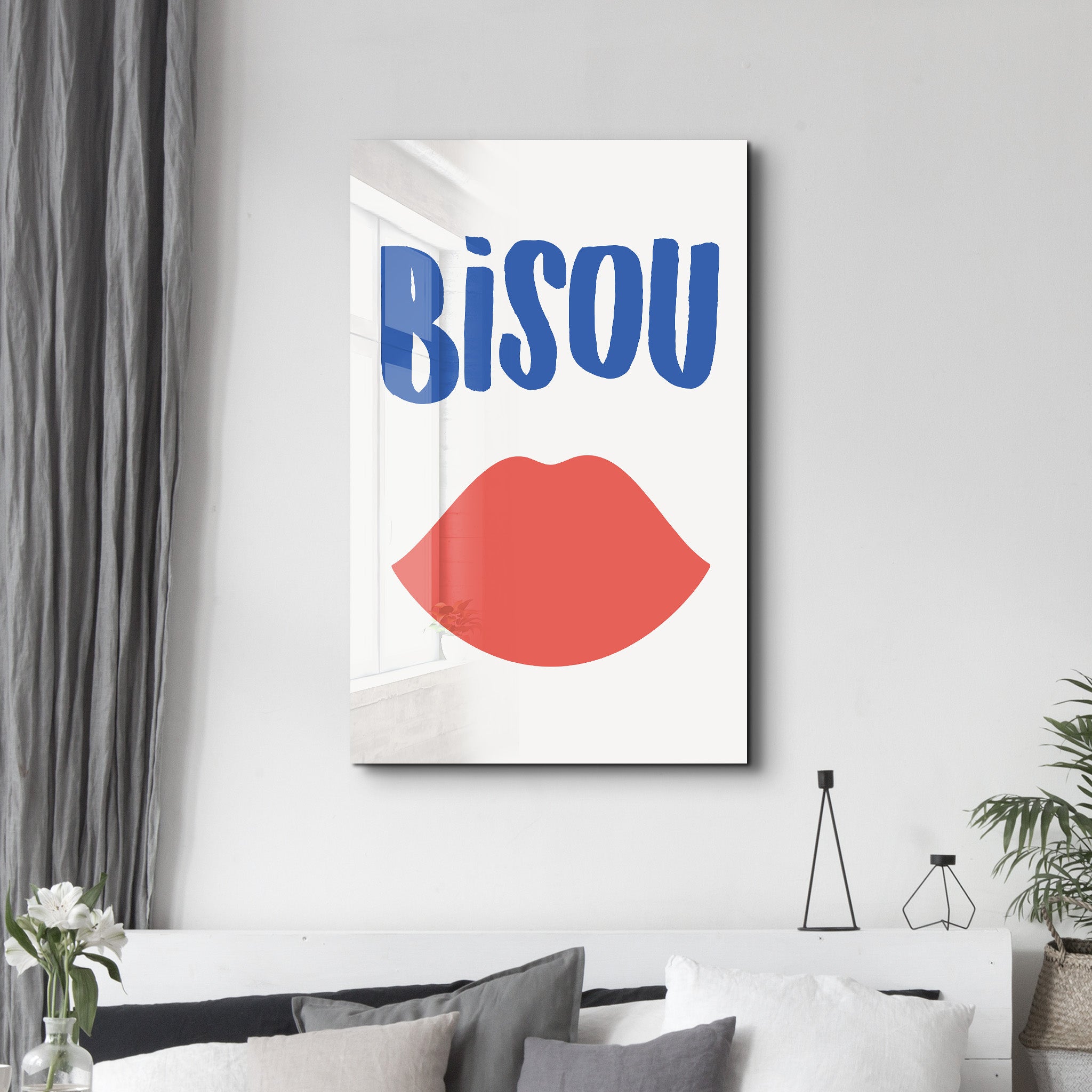 BISOU | Glass Wall Art