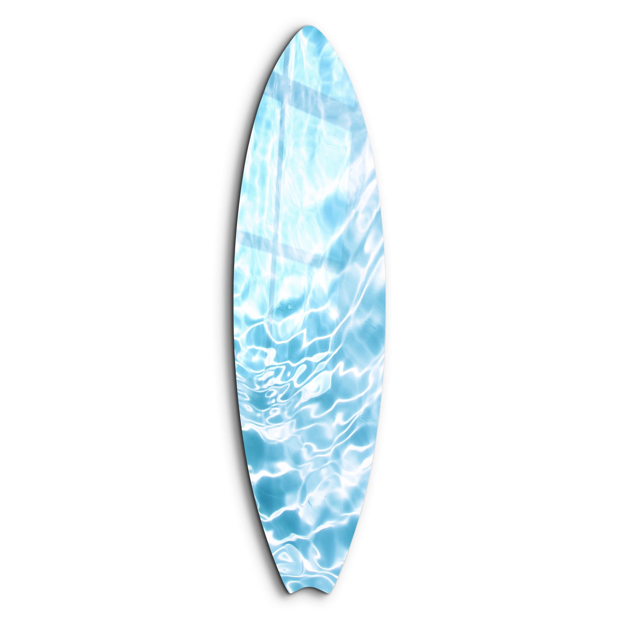 Aqua Dreams | Surfboard Glass Wall Art