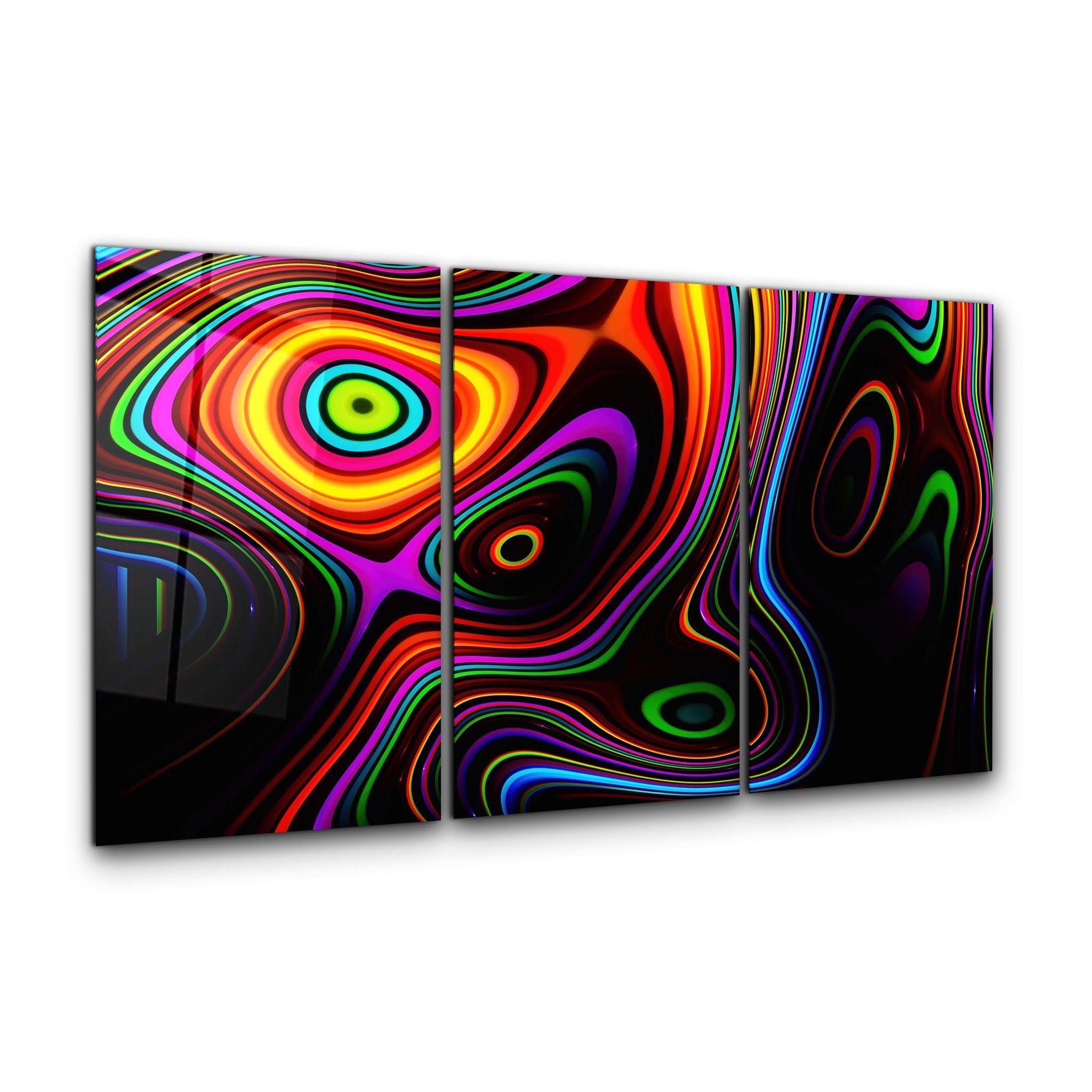 ・„Twisted Rainbow – Trio“・<tc>Glasbild</tc>