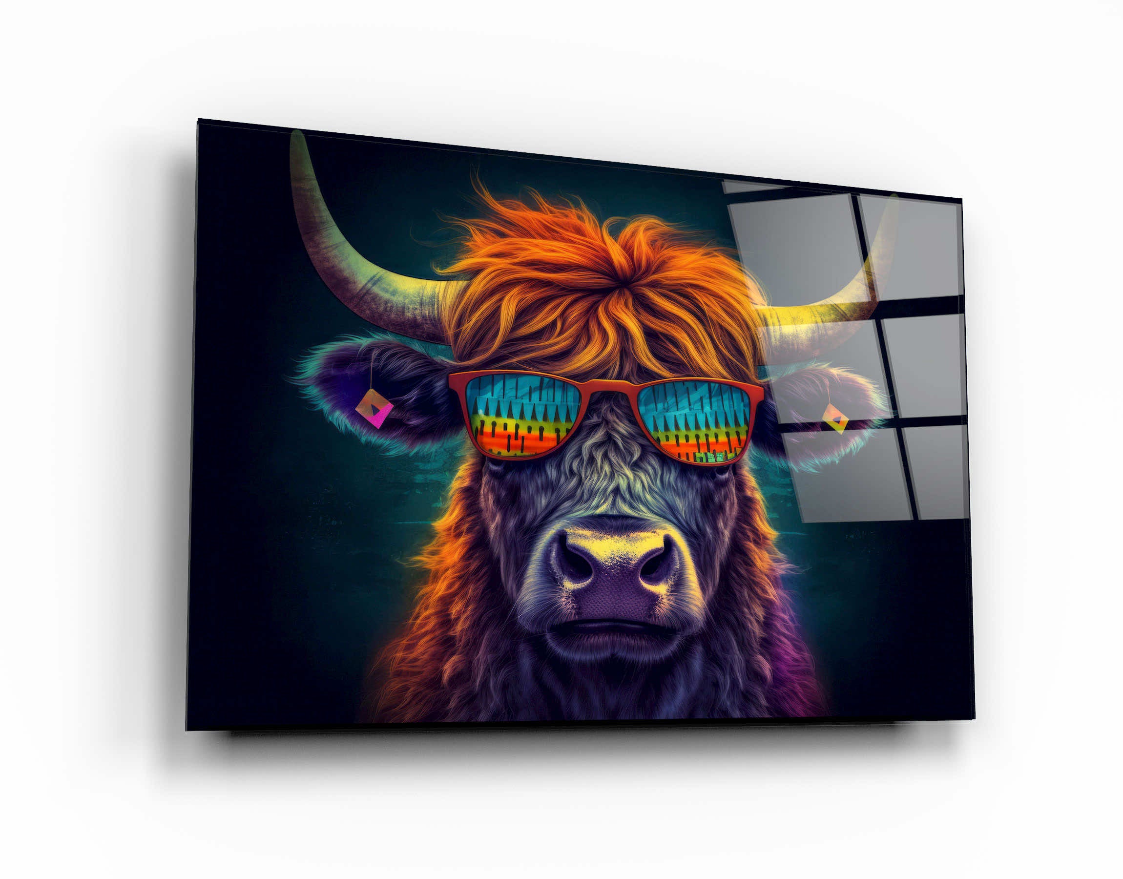 ・„Cool Bull“・Designer-Kollektion <tc>Glasbild</tc>