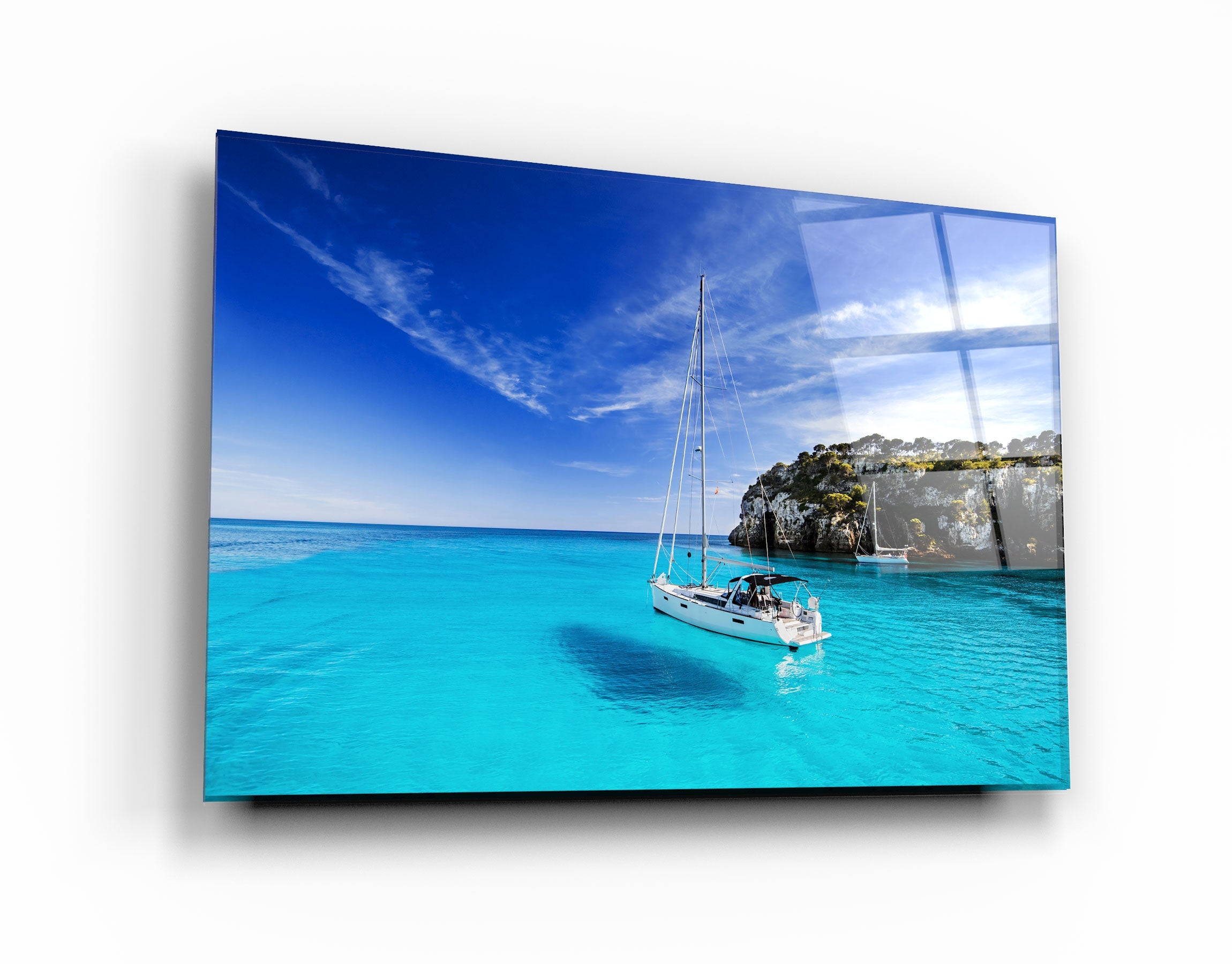 ・"On The Water"・Glass Printing Wall Art