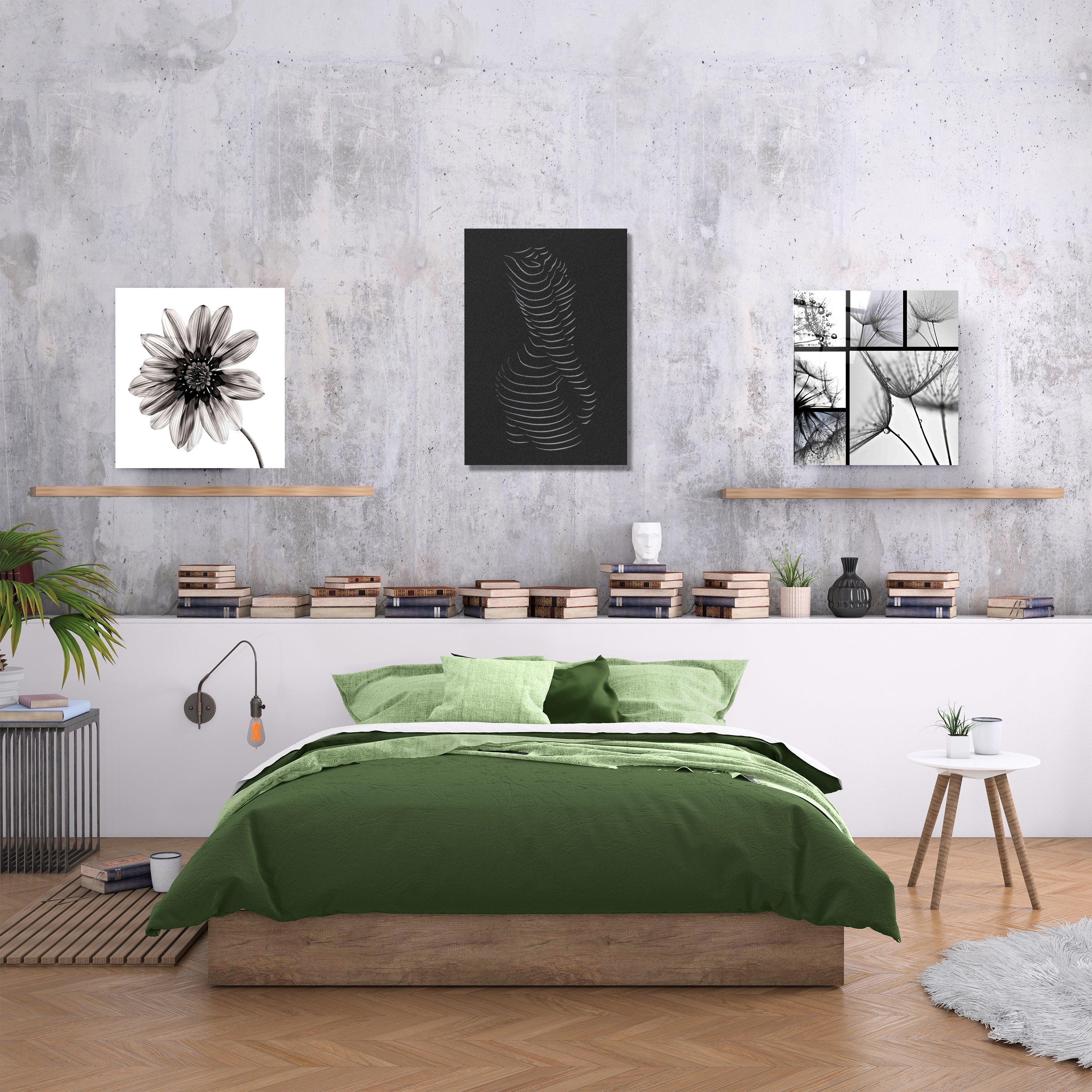 ・"Body Lines"・Premium Metal Wall Art - Limited Edition