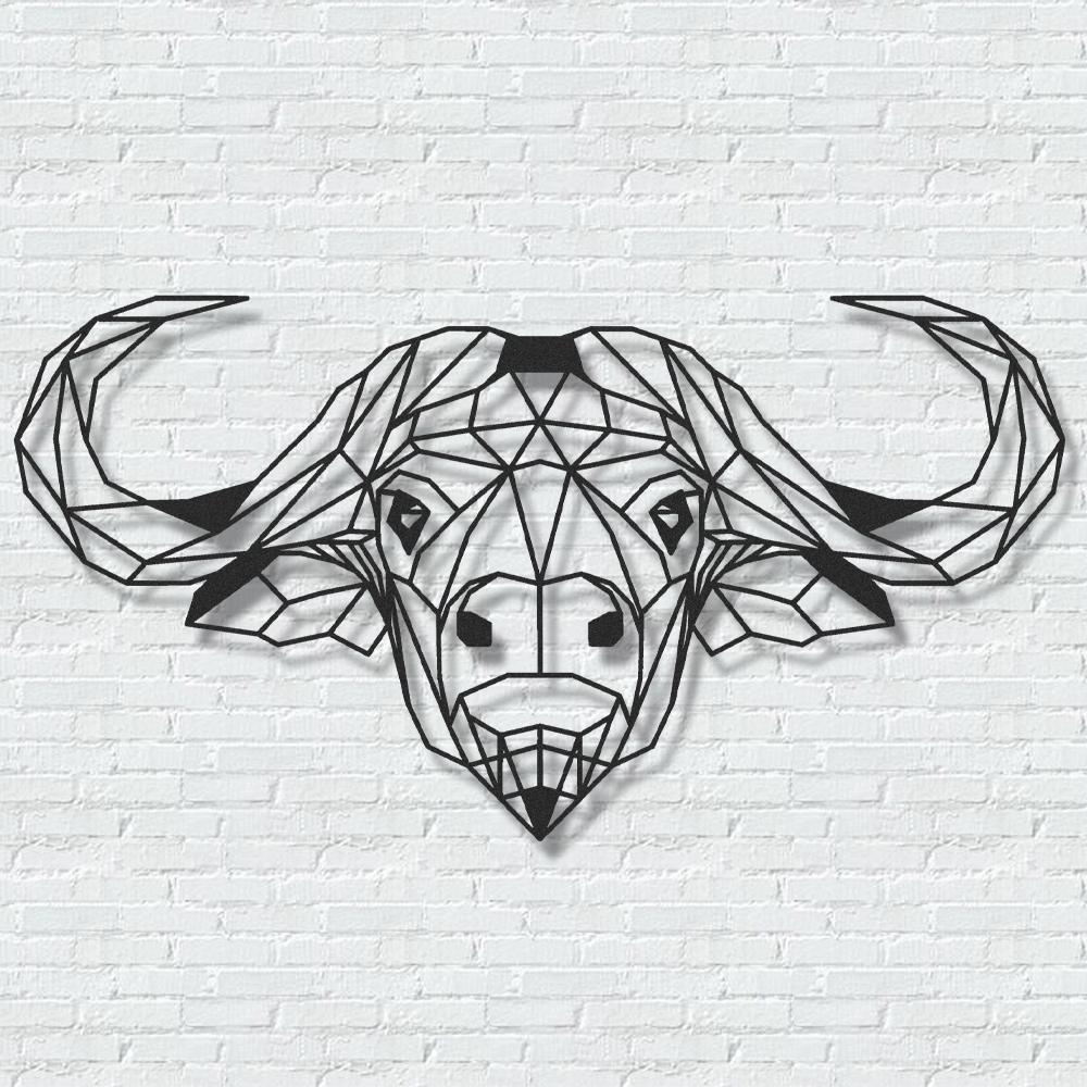・"Buffalo"・Premium Metal Wall Art - Limited Edition