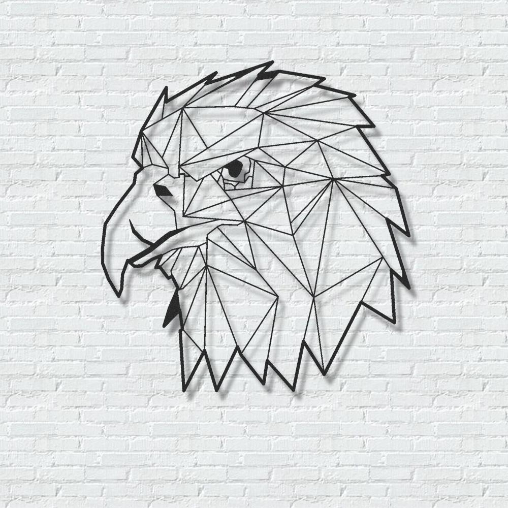 ・"Eagle Head"・Premium Metal Wall Art - Limited Edition