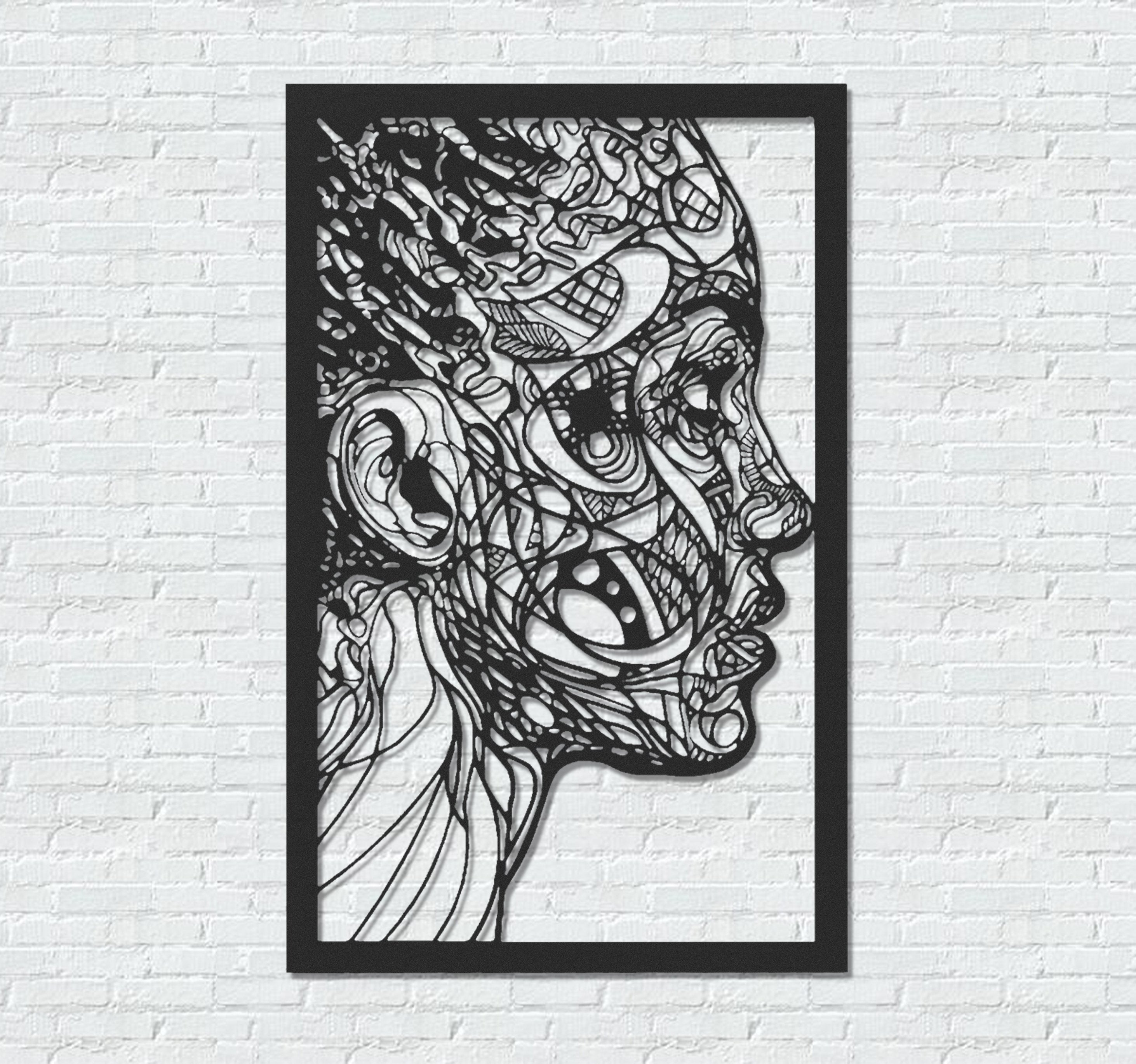 ・"Theadora"・Premium Metal Wall Art - Limited Edition